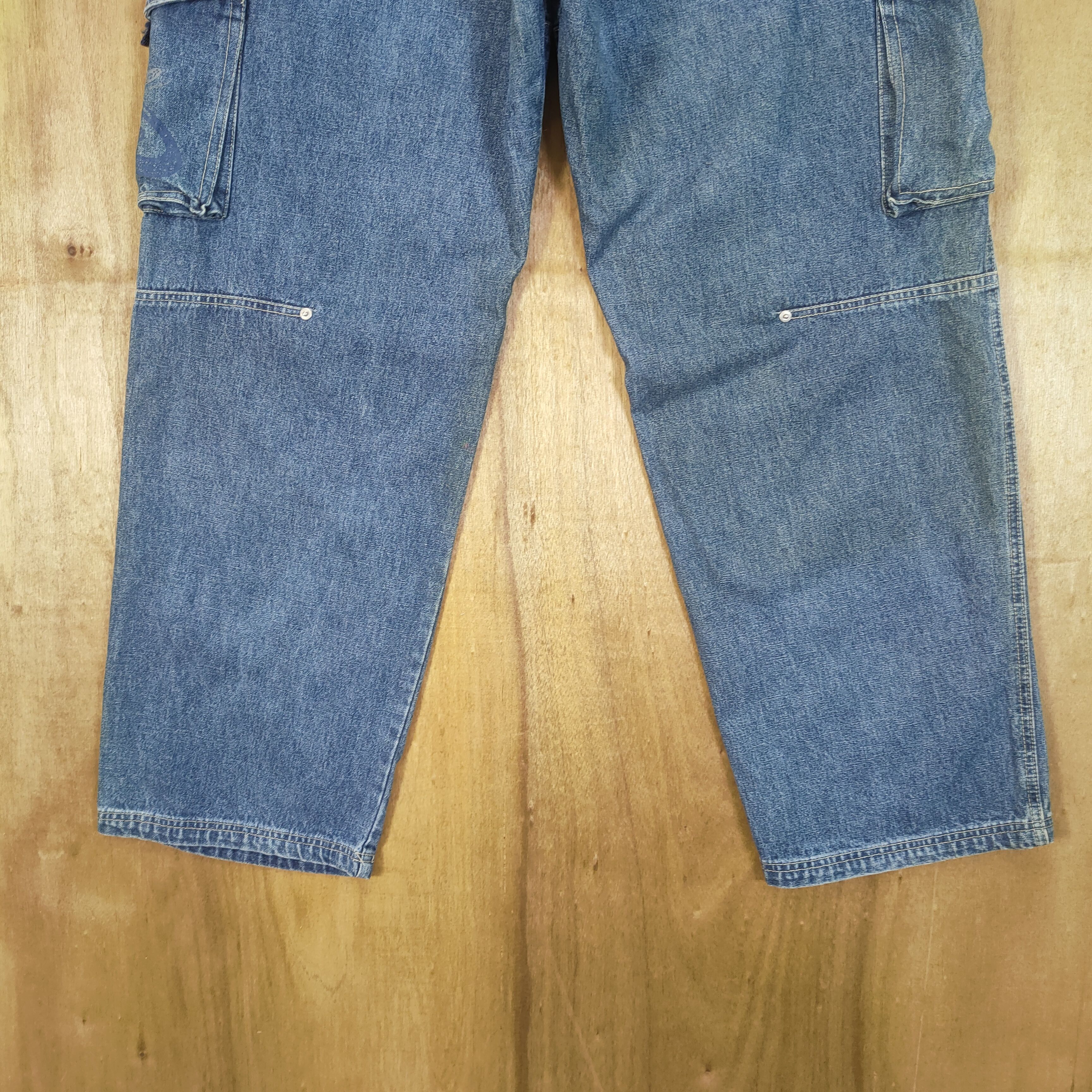 Japanese Brand PIKO HAWAII JEANS CARGO PANTS Size US 34 / EU 50 - 7 Thumbnail