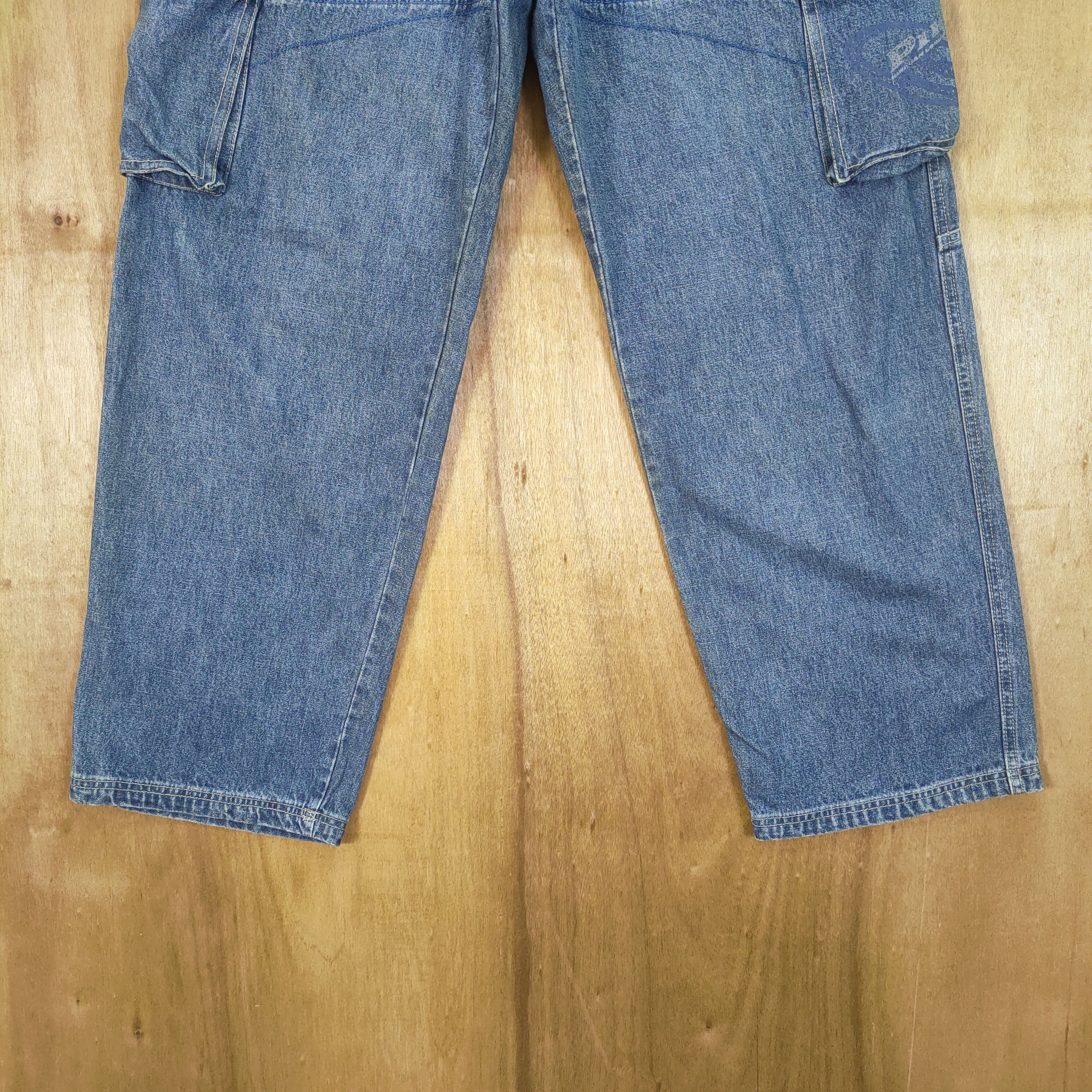Japanese Brand PIKO HAWAII JEANS CARGO PANTS Size US 34 / EU 50 - 4 Thumbnail