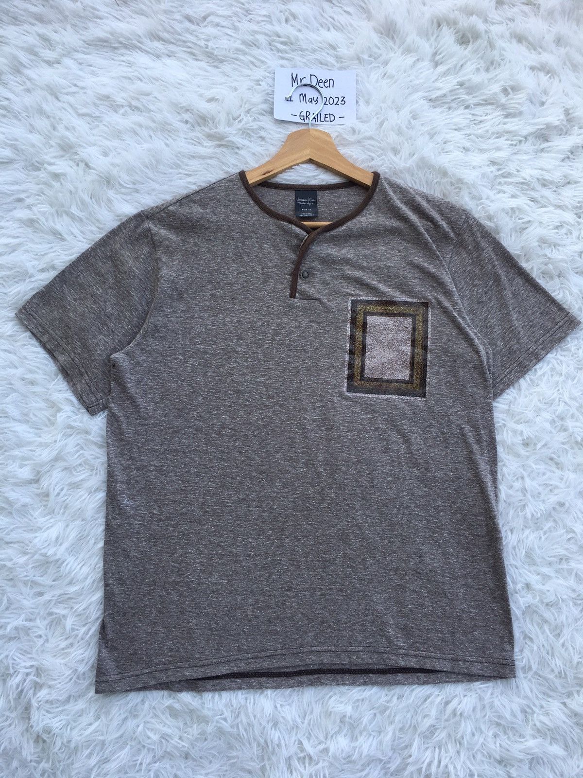 Number (N)ine Rare Vintage Number Nine Brown Tshirt Size US L / EU 52-54 / 3 - 1 Thumbnail