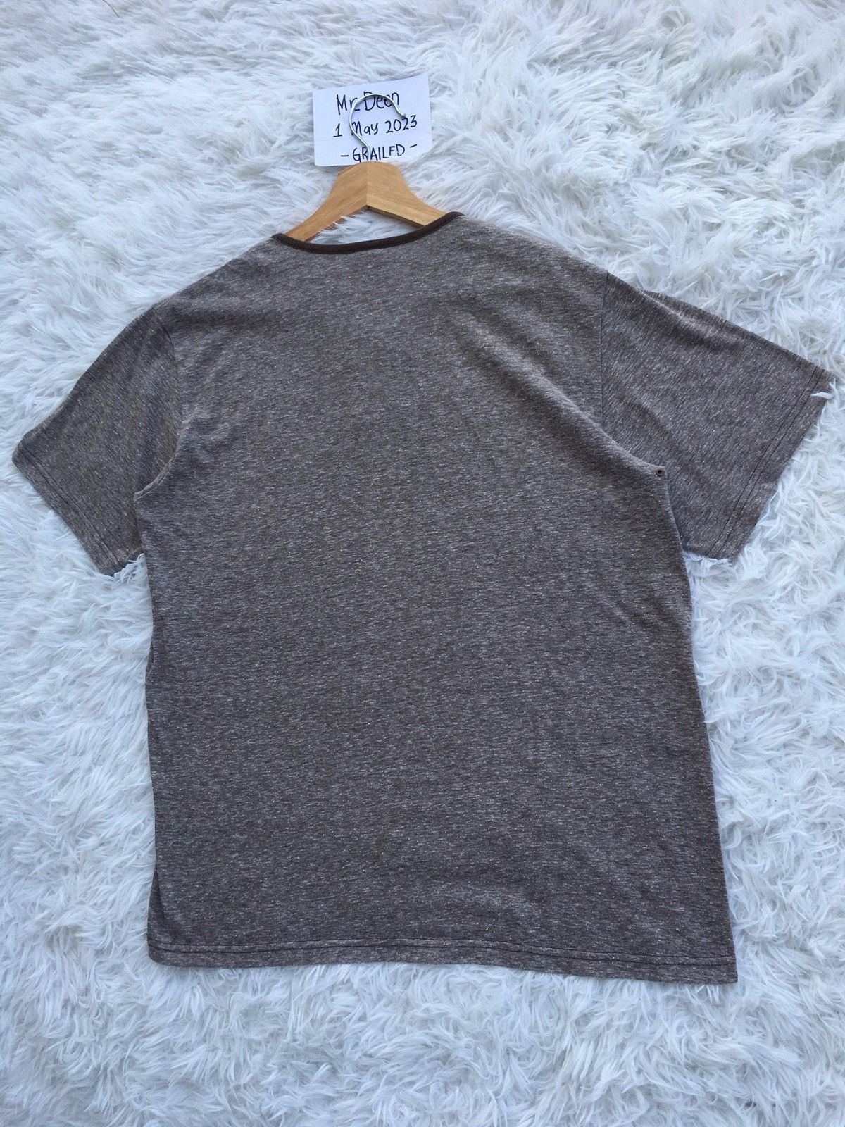 Number (N)ine Rare Vintage Number Nine Brown Tshirt Size US L / EU 52-54 / 3 - 11 Thumbnail