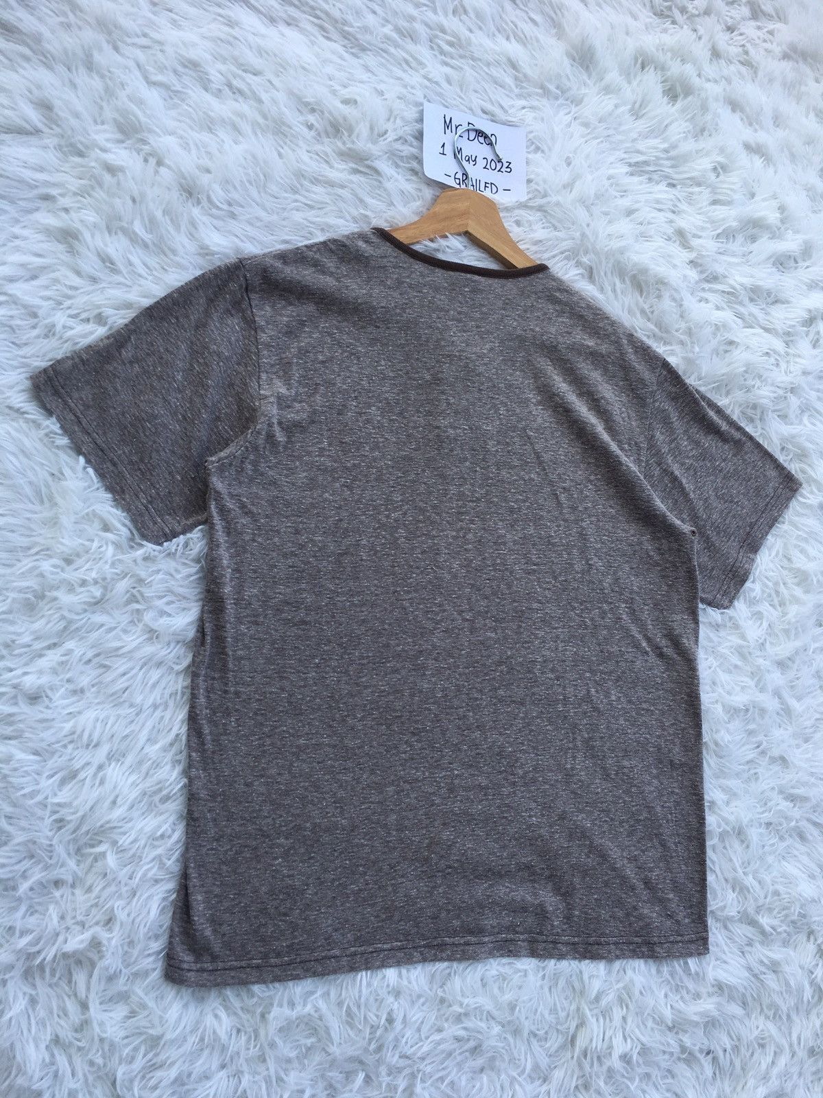 Number (N)ine Rare Vintage Number Nine Brown Tshirt Size US L / EU 52-54 / 3 - 10 Thumbnail