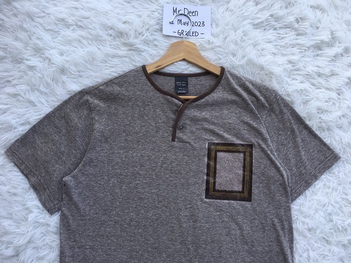 Number (N)ine Rare Vintage Number Nine Brown Tshirt Size US L / EU 52-54 / 3 - 5 Thumbnail