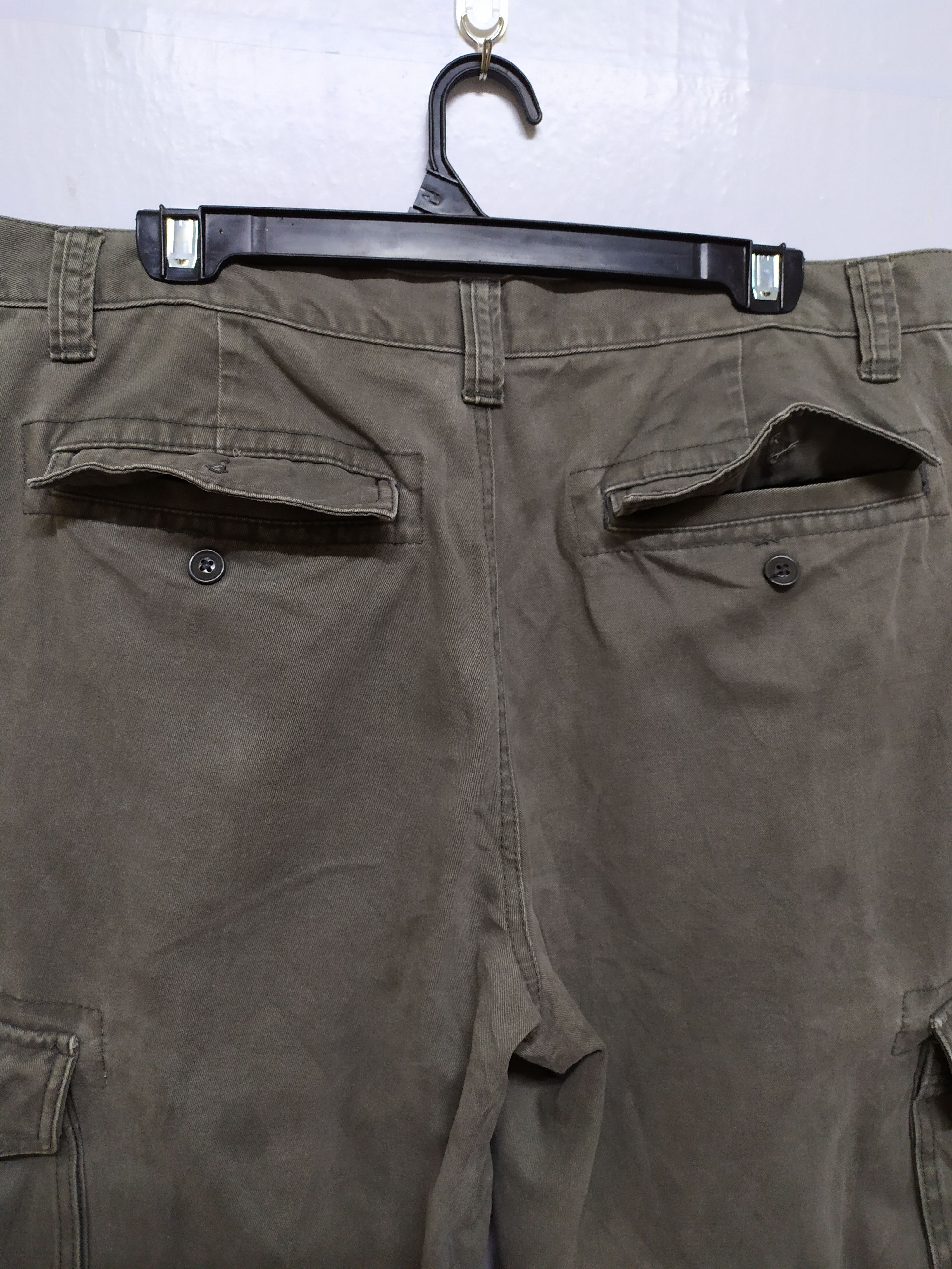 Japanese Brand × Vintage JAPANESE BRAND FADED BAGGY CARGO PANTS Size US 34 / EU 50 - 10 Thumbnail