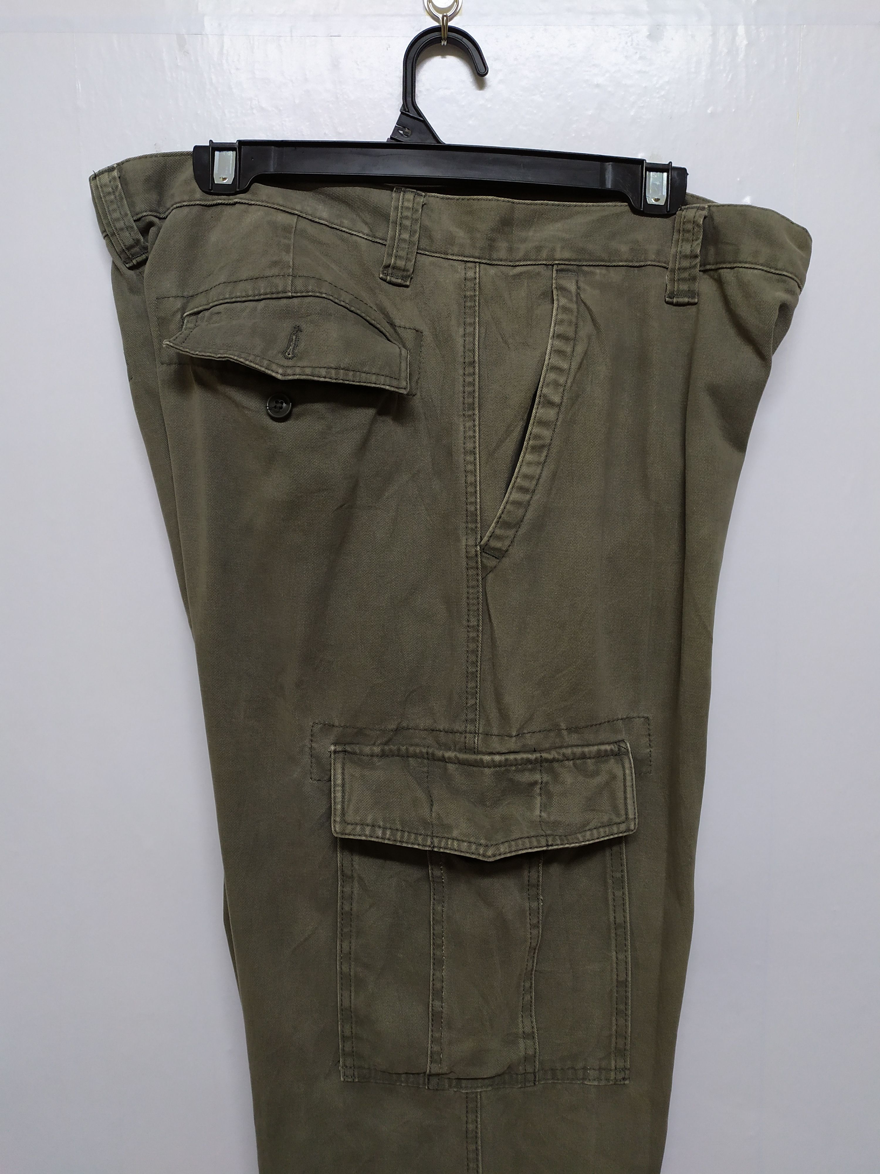 Japanese Brand × Vintage JAPANESE BRAND FADED BAGGY CARGO PANTS Size US 34 / EU 50 - 12 Thumbnail