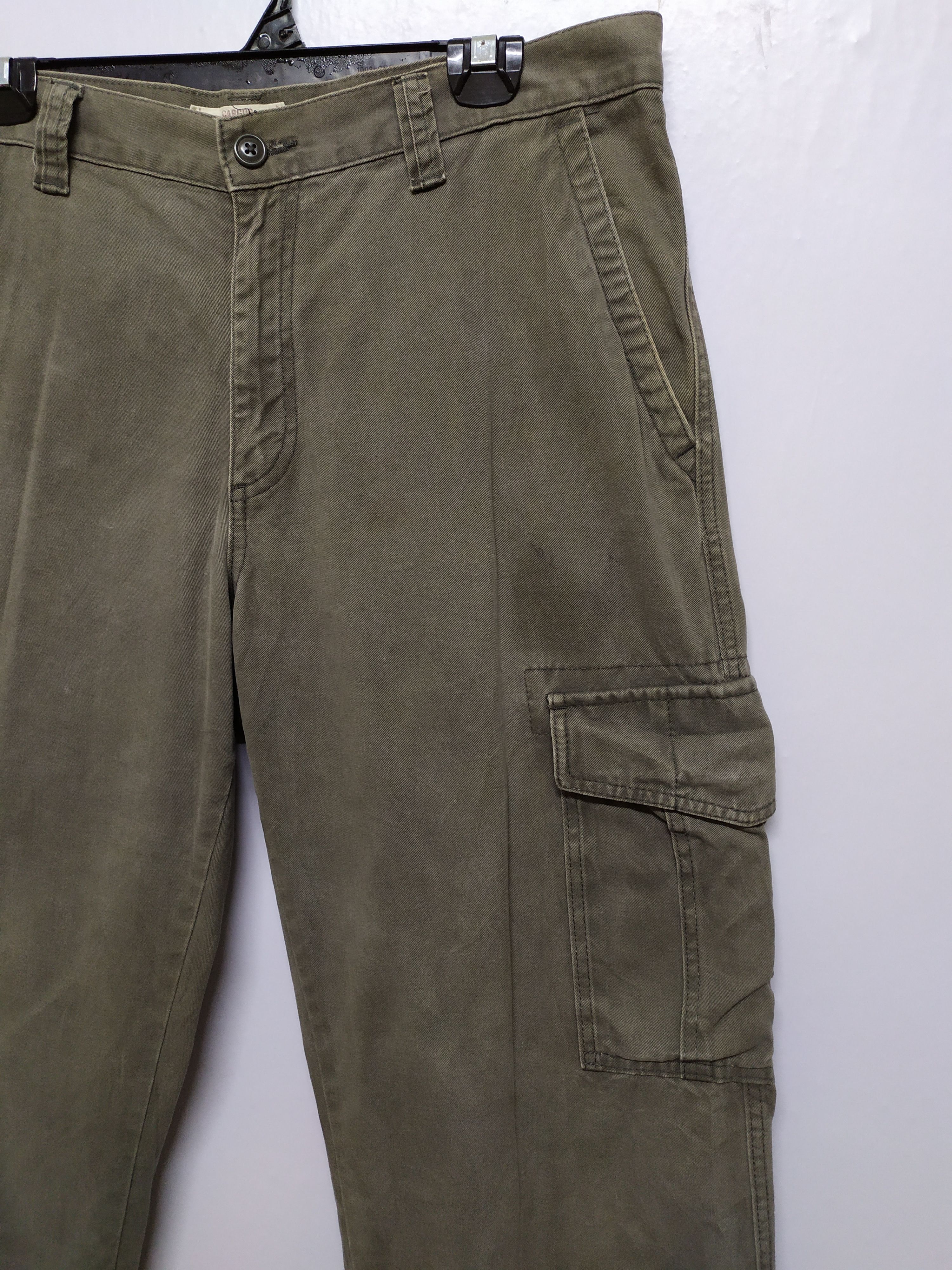 Japanese Brand × Vintage JAPANESE BRAND FADED BAGGY CARGO PANTS Size US 34 / EU 50 - 4 Thumbnail