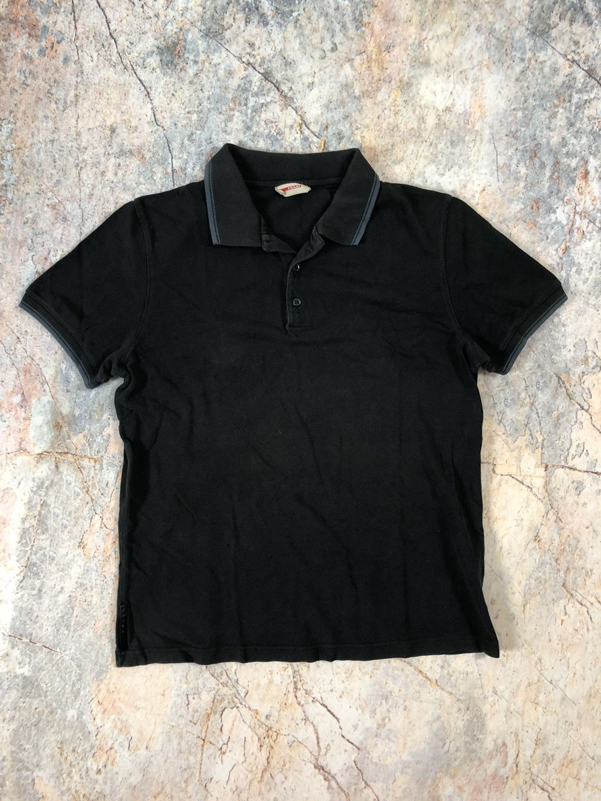 Prada Prada black polo Size US L / EU 52-54 / 3 - 1 Thumbnail