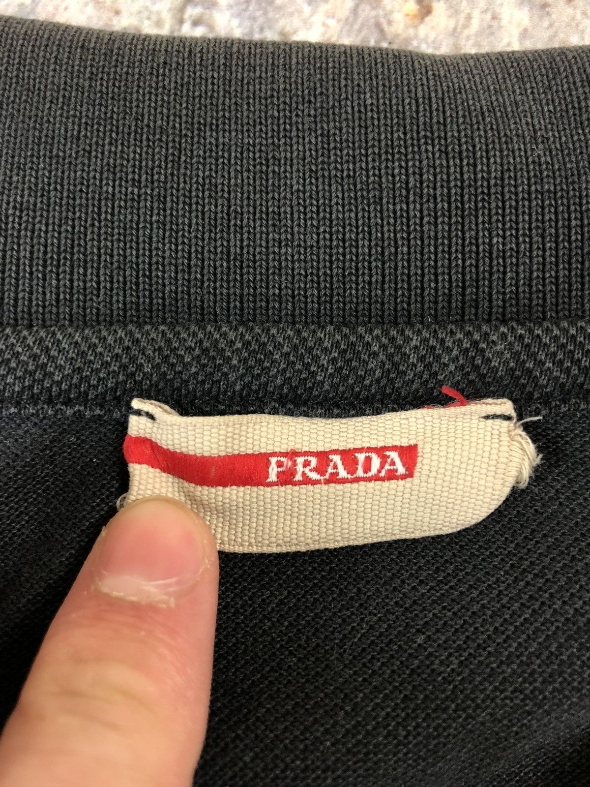 Prada Prada black polo Size US L / EU 52-54 / 3 - 4 Thumbnail