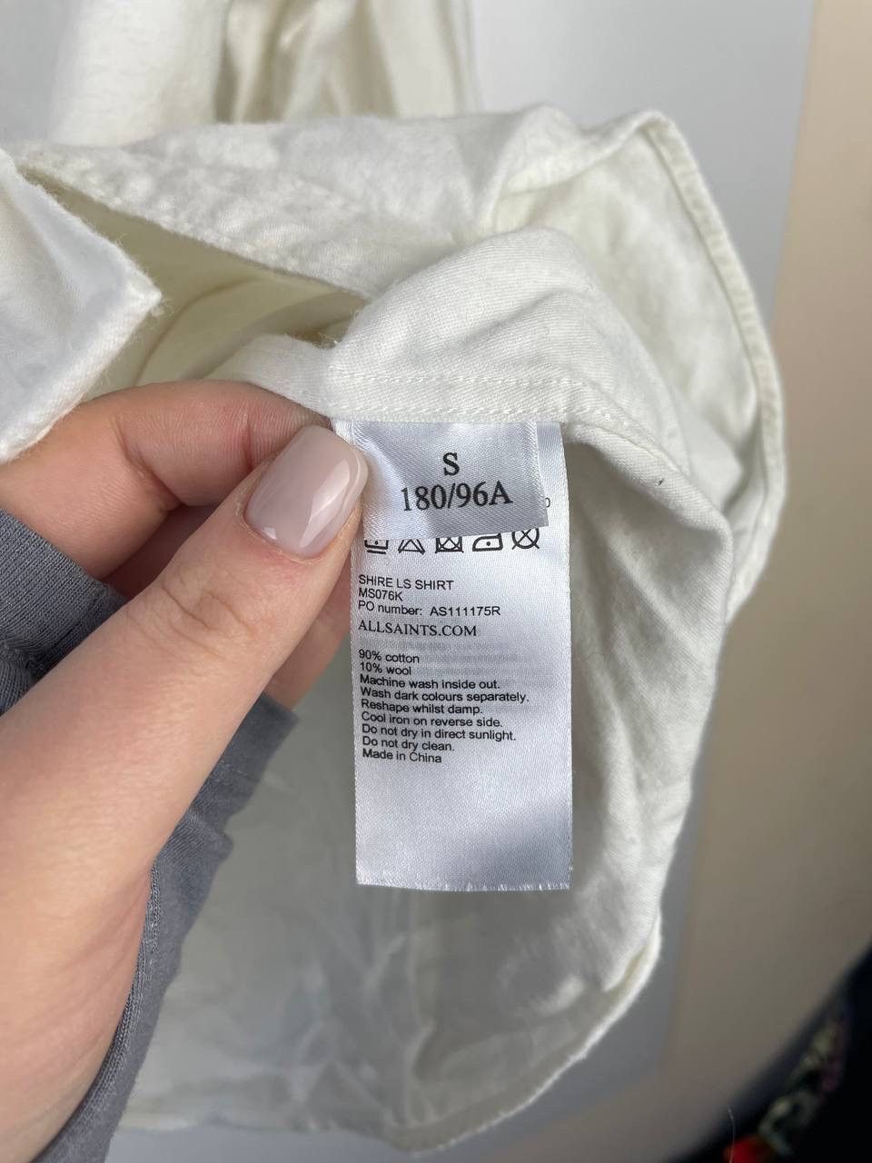 Allsaints Allsaints Luxury shirt size S Size US S / EU 44-46 / 1 - 3 Thumbnail