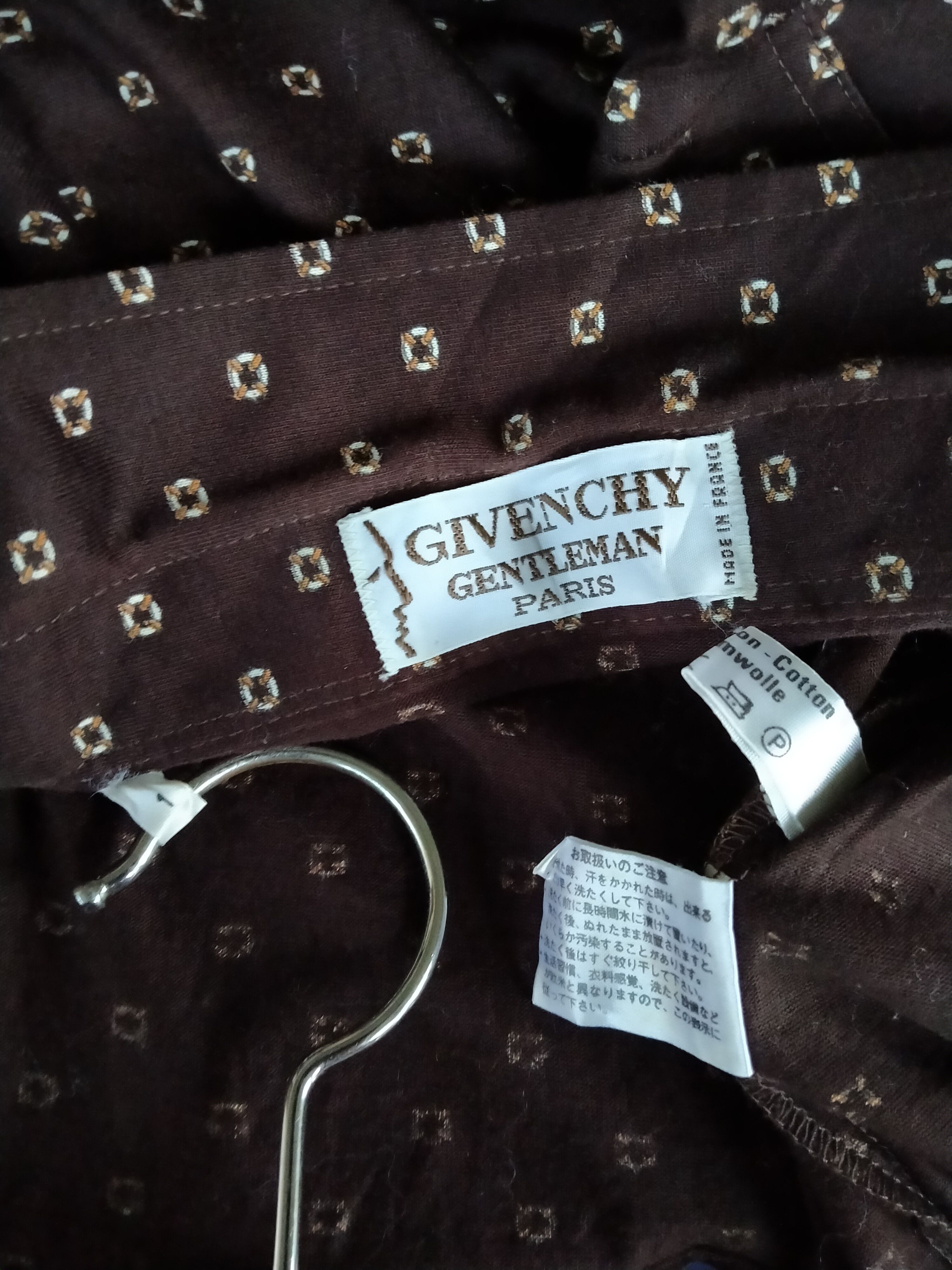 Givenchy Vintage 80s Givenchy Gentleman Paris Made In France Size US S / EU 44-46 / 1 - 6 Thumbnail