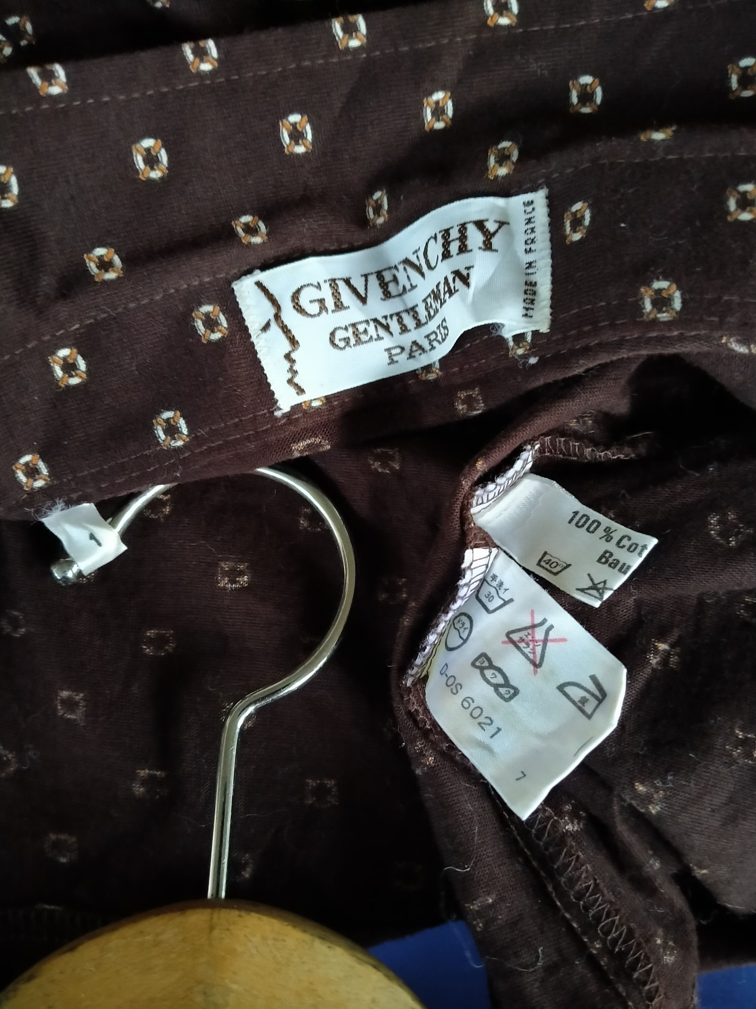 Givenchy Vintage 80s Givenchy Gentleman Paris Made In France Size US S / EU 44-46 / 1 - 7 Thumbnail