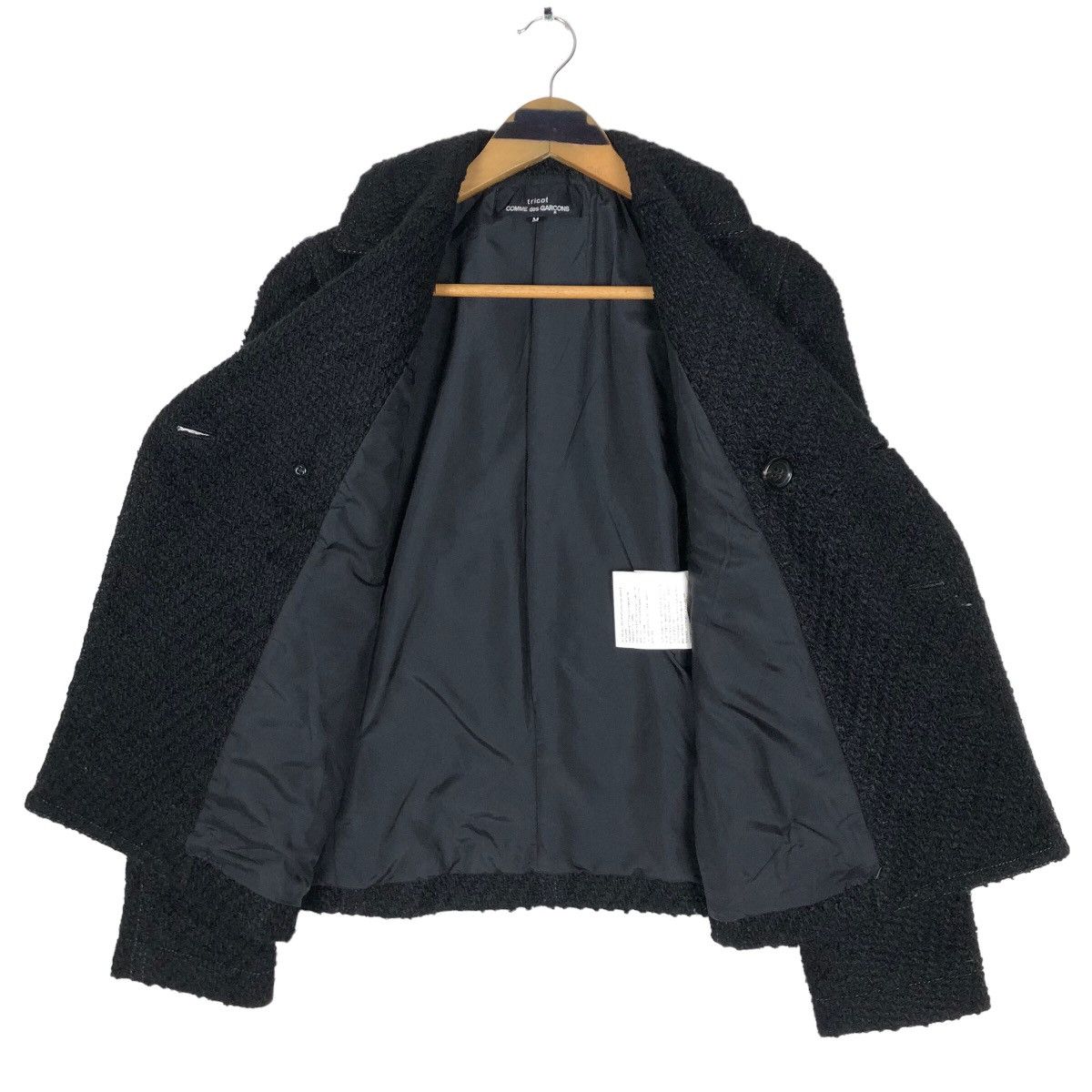 Comme des Garcons Vintage Tricot Comme Des Garcons 2005 A/W Acrylic Peacoat Size M / US 6-8 / IT 42-44 - 7 Thumbnail