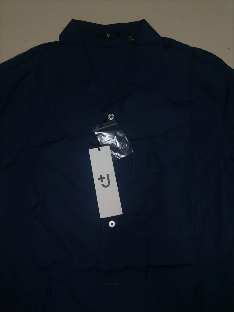 Japanese Brand × Jil Sander Uniqlo X Jil Sander +J Supima Oversized Shirt Size US L / EU 52-54 / 3 - 5 Thumbnail