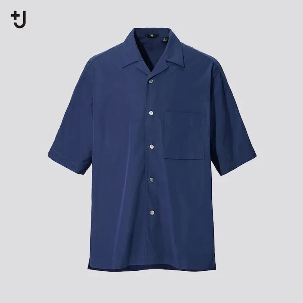 Japanese Brand × Jil Sander Uniqlo X Jil Sander +J Supima Oversized Shirt Size US L / EU 52-54 / 3 - 4 Thumbnail