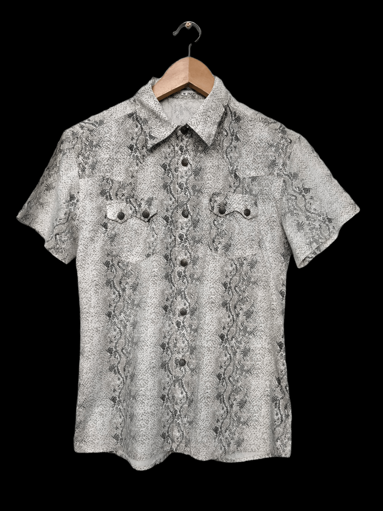 image of Devilock x Tornado Mart VTG Semantics Design Snake Skin Inspired By Hysteric Glamour (Size Medium)