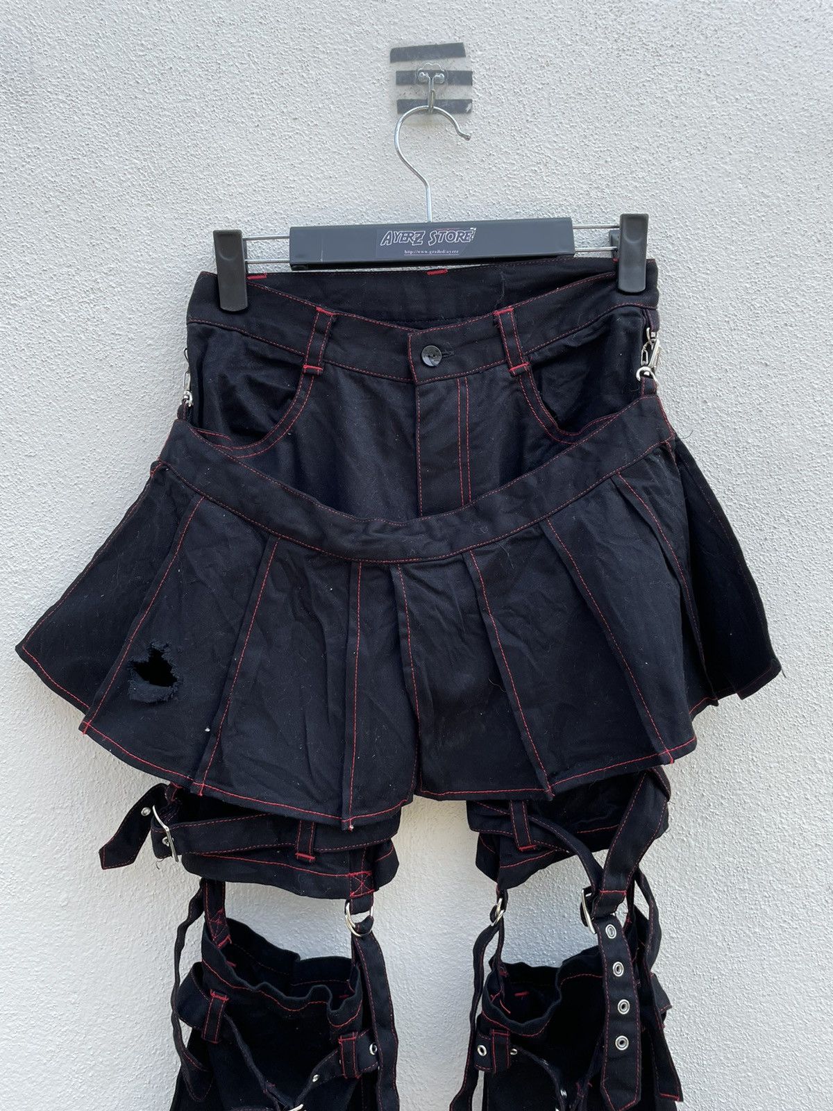Japanese Brand × Seditionaries Maxicimam Seditioneries Bondage Pants Made In Japan Size US 26 / EU 42 - 2 Thumbnail