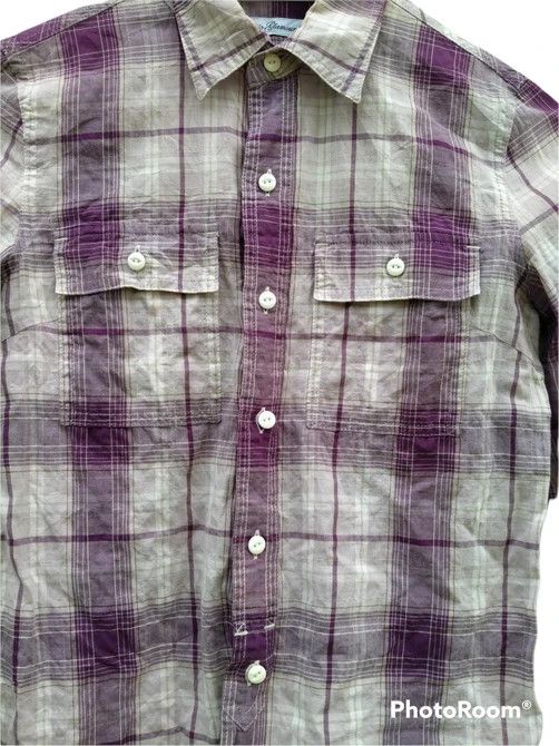 Hysteric Glamour Hysteric Glamour Tartan Plaid Long Sleeve Shirt Size US S / EU 44-46 / 1 - 4 Thumbnail