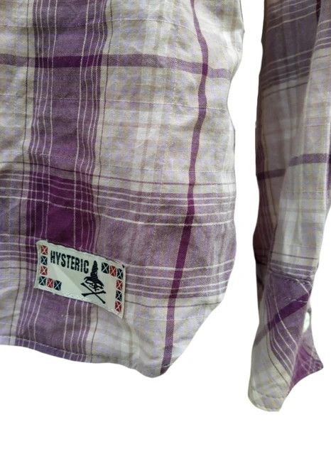 Hysteric Glamour Hysteric Glamour Tartan Plaid Long Sleeve Shirt Size US S / EU 44-46 / 1 - 6 Thumbnail