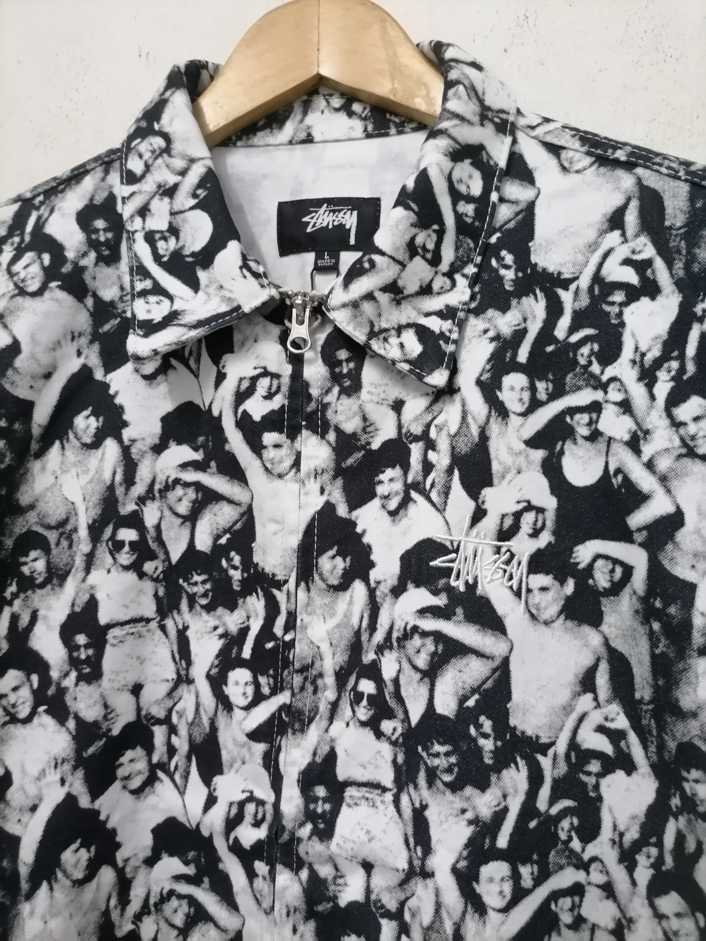 Stussy Rare Stussy Full Print Jacket Size US L / EU 52-54 / 3 - 3 Thumbnail