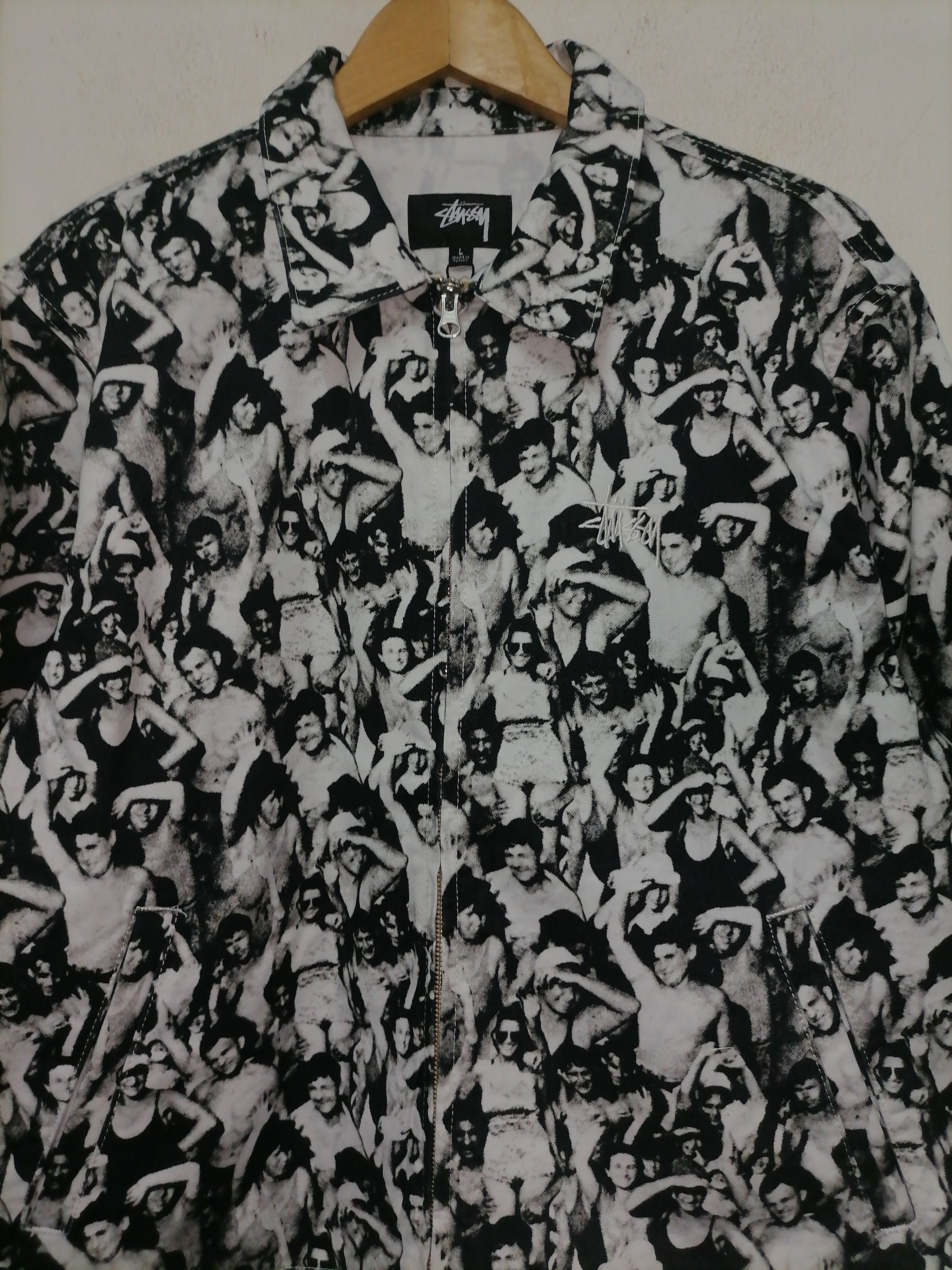 Stussy Rare Stussy Full Print Jacket Size US L / EU 52-54 / 3 - 4 Thumbnail