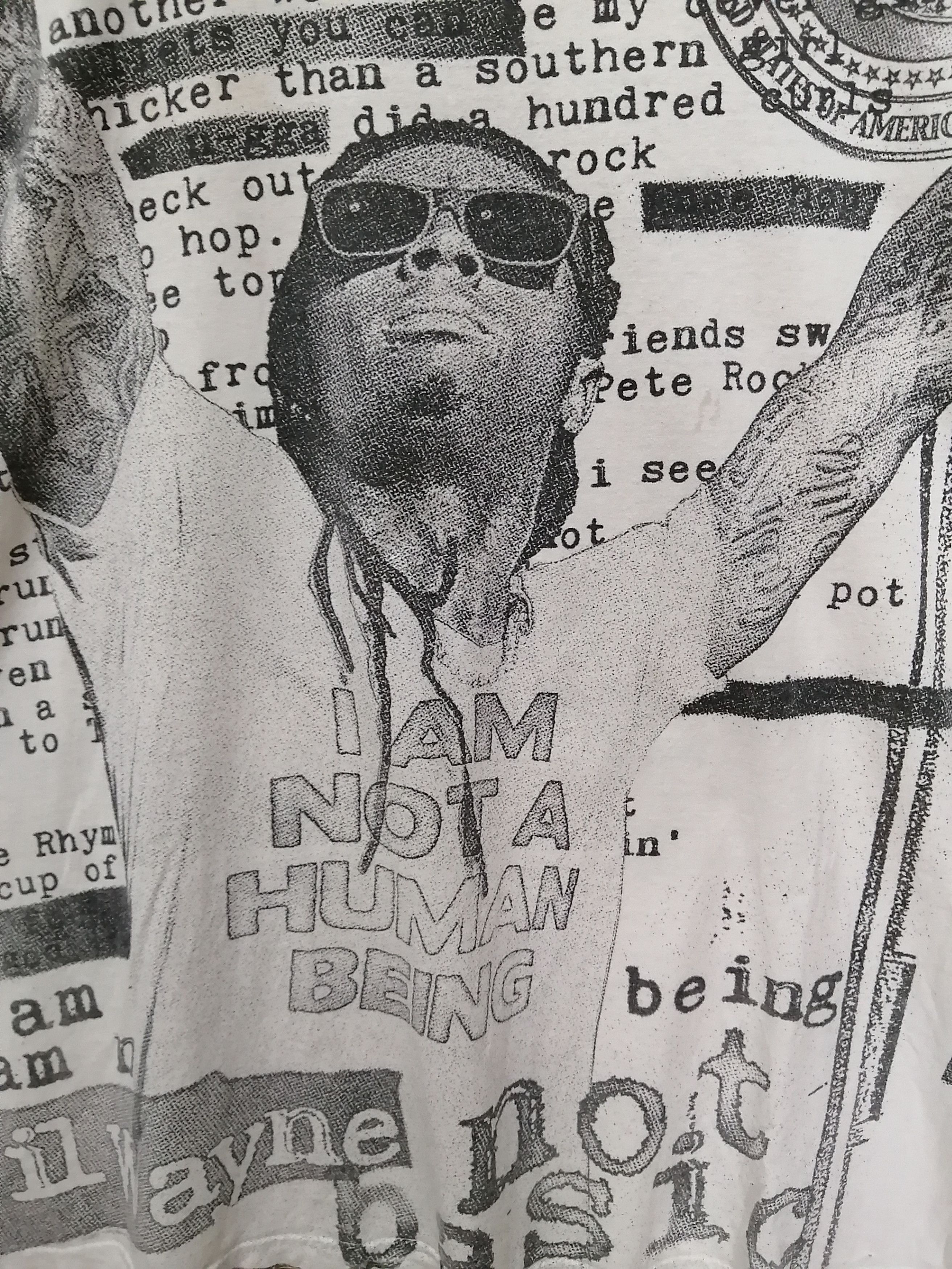 Vintage Vintage LIL WAYNE All Over Print Tshirt Size US XL / EU 56 / 4 - 7 Thumbnail
