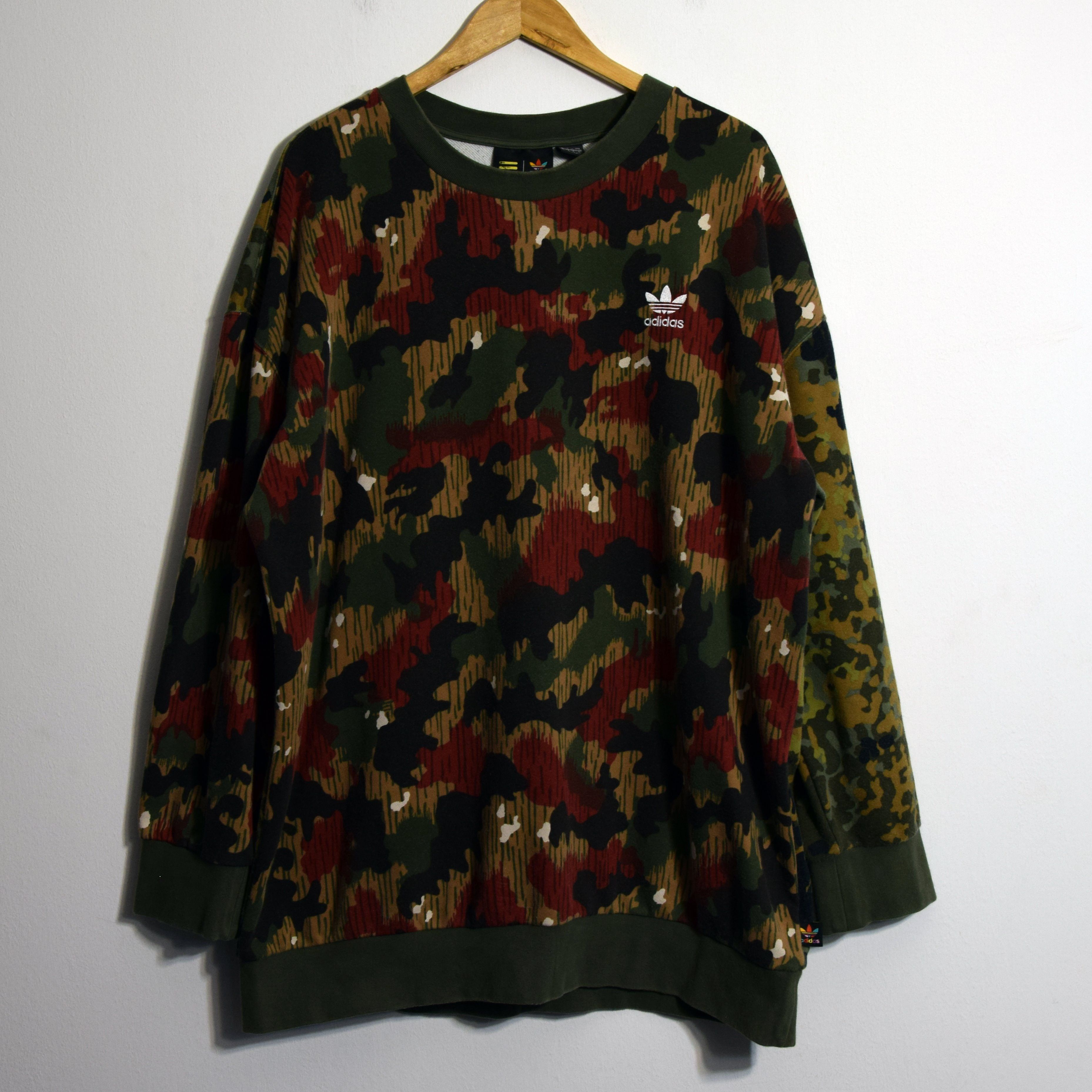 Adidas × Pharrell Human Race Adidas Pharrell Williams BBC Crewneck XL Size US XL / EU 56 / 4 - 4 Thumbnail