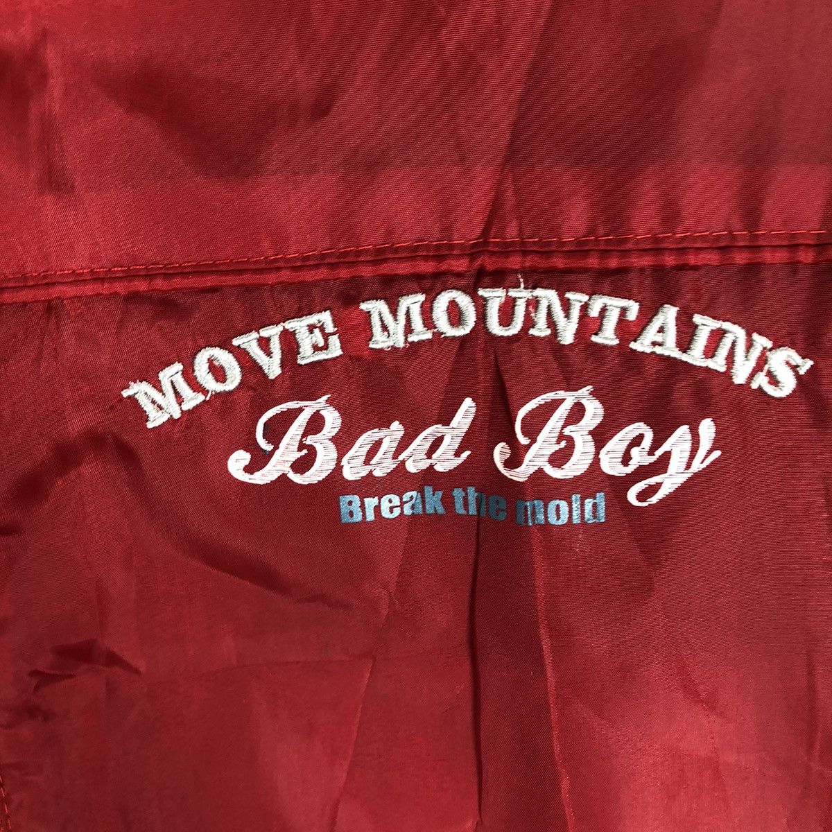 Vintage Vintage Bad Boy Side Tape Light Jacket Make Your Move Size US L / EU 52-54 / 3 - 4 Thumbnail