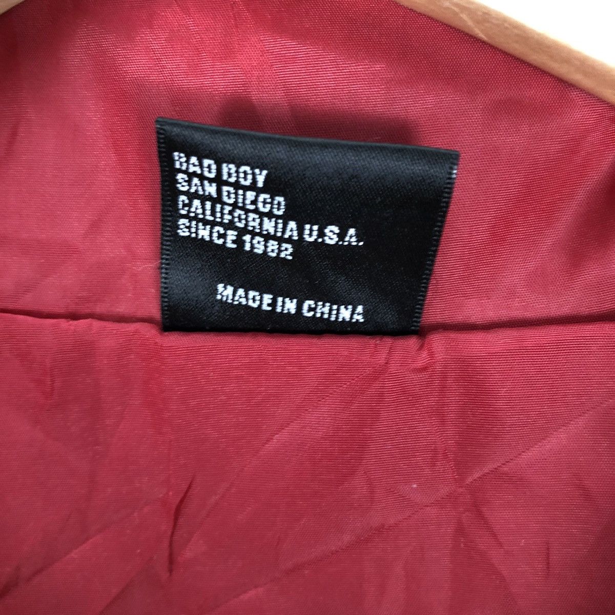 Vintage Vintage Bad Boy Side Tape Light Jacket Make Your Move Size US L / EU 52-54 / 3 - 6 Thumbnail