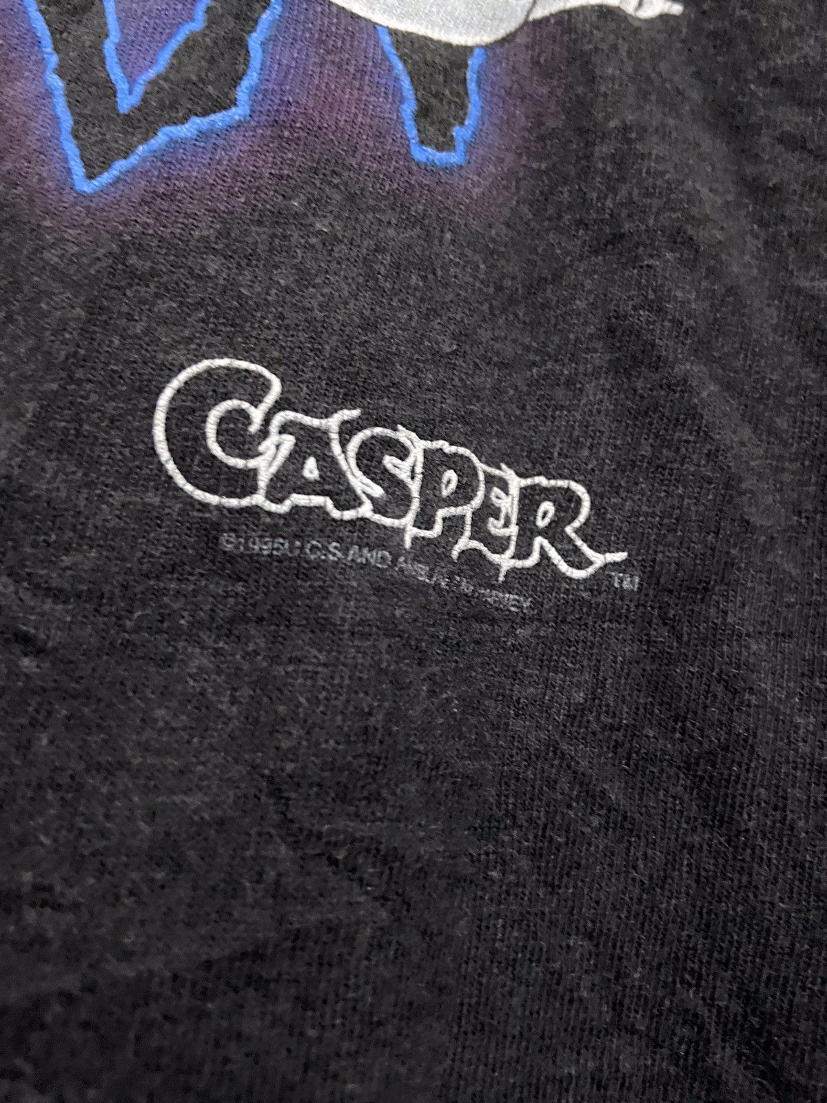 Cartoon Network × Mickey Mouse × Vintage VINTAGE 1995 CASPER MOVIES T-SHIRT Size US L / EU 52-54 / 3 - 3 Thumbnail