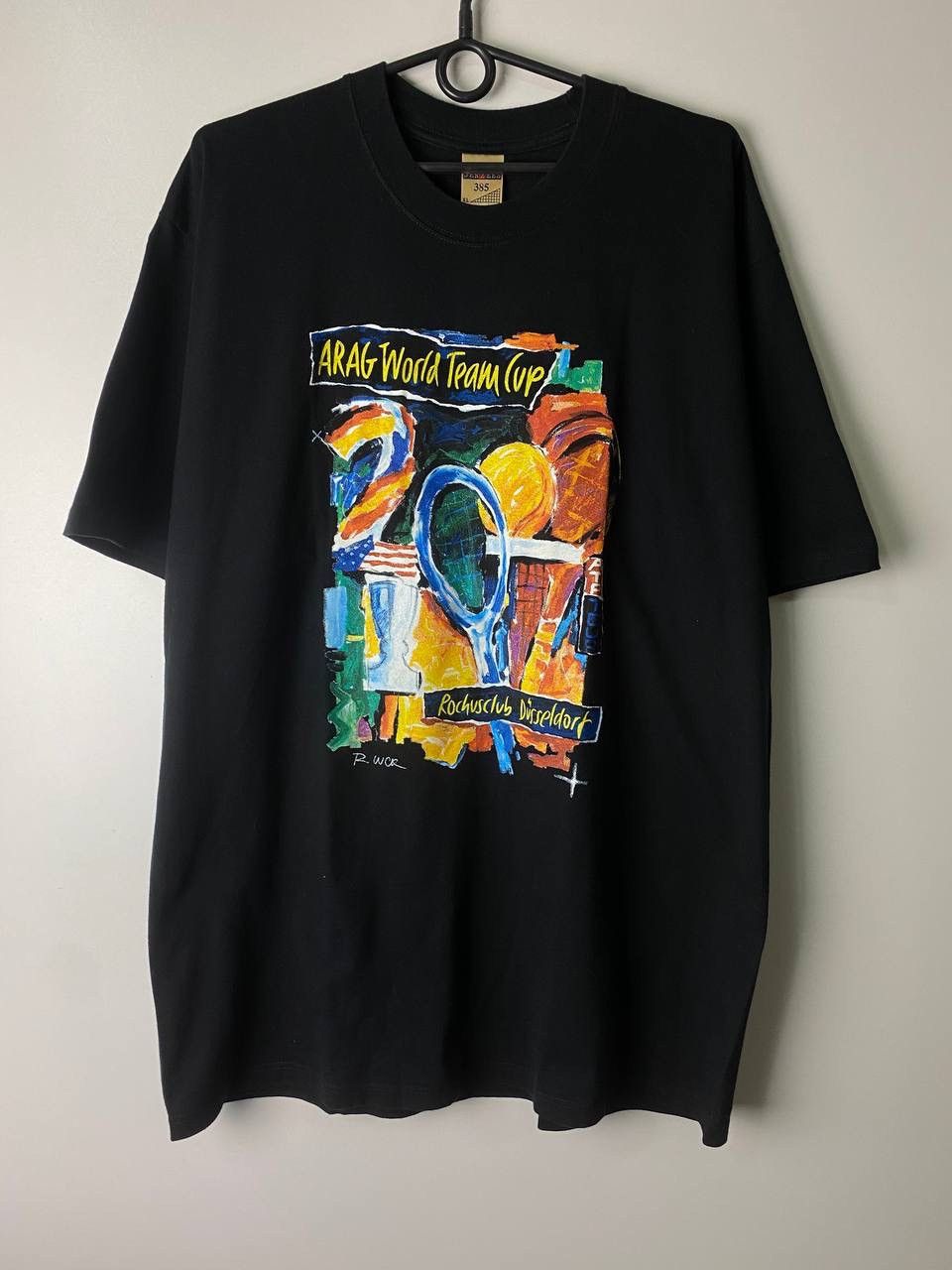 Vintage Tennis World team cup 90s vintage t-shirt size XL Size US XL / EU 56 / 4 - 1 Thumbnail