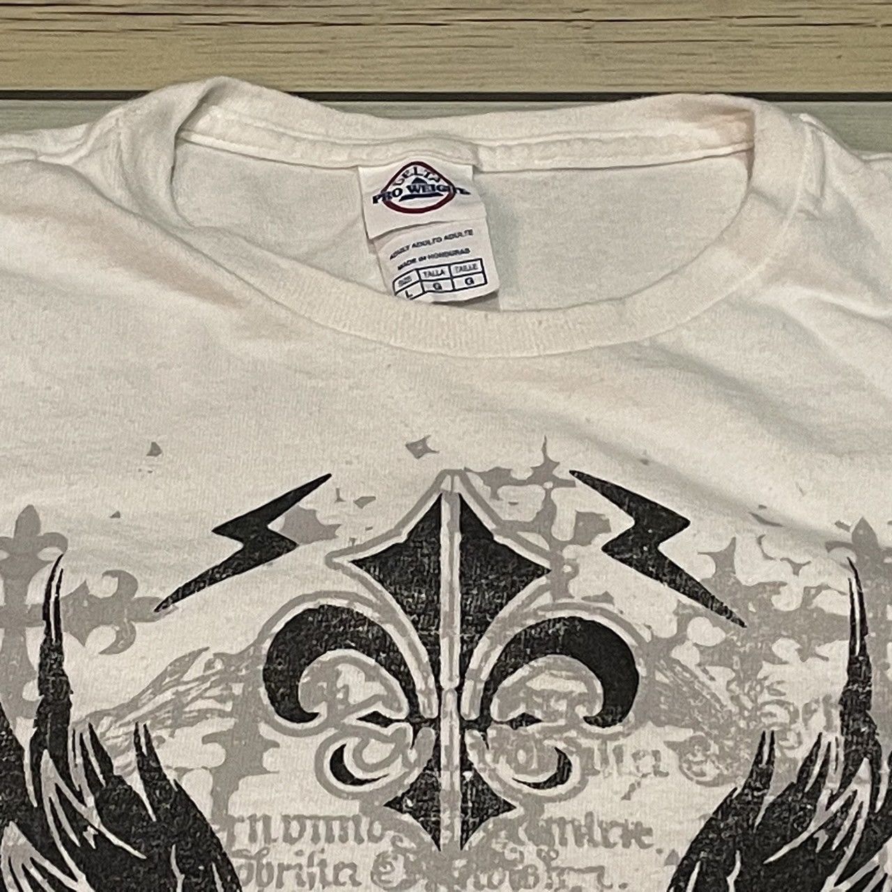Affliction × Ed Hardy Rare Wings Cross Tee Y2K Affliction Style Size US L / EU 52-54 / 3 - 3 Thumbnail