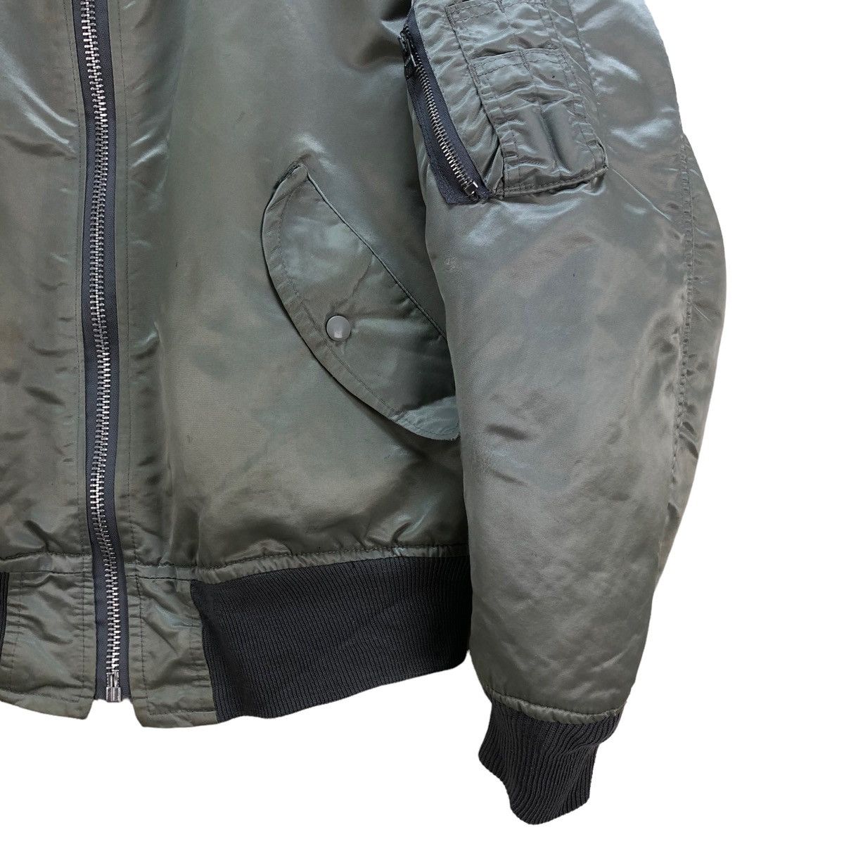 Other 🔥Vintage Made In Usa Corinth MFG Ma 1 Bomber Jacket Size US M / EU 48-50 / 2 - 4 Thumbnail