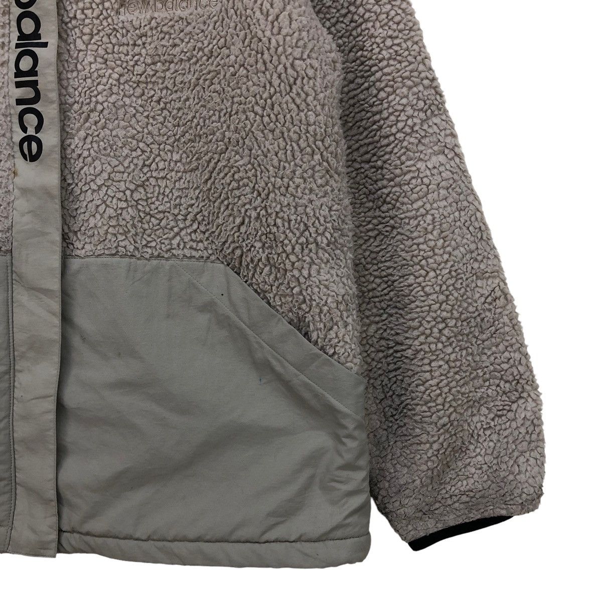 New Balance New Balance Spell Out Fleece Jacket Size US M / EU 48-50 / 2 - 5 Thumbnail