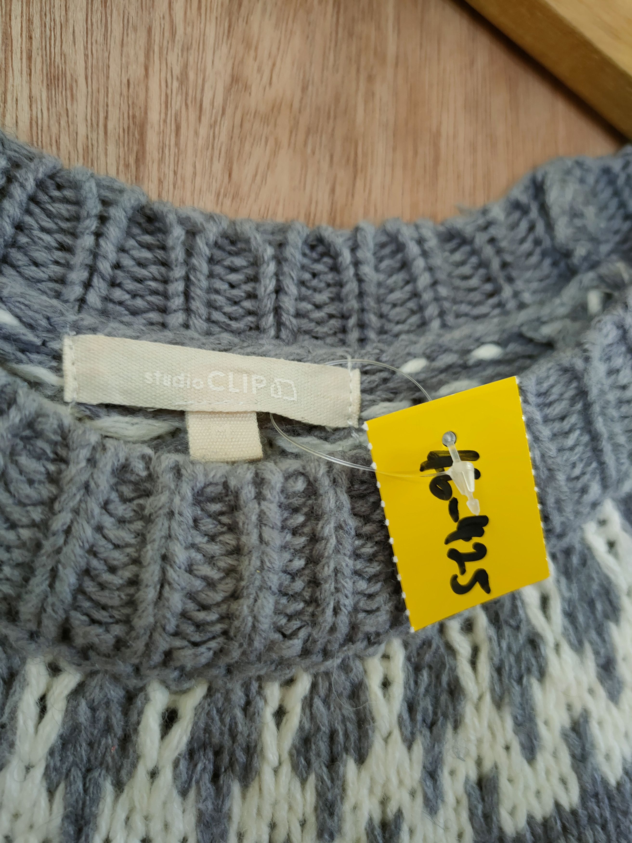 Homespun Knitwear DL Studio Clip tribal art knitwear sweatshirt #46-425 Size M / US 6-8 / IT 42-44 - 6 Thumbnail