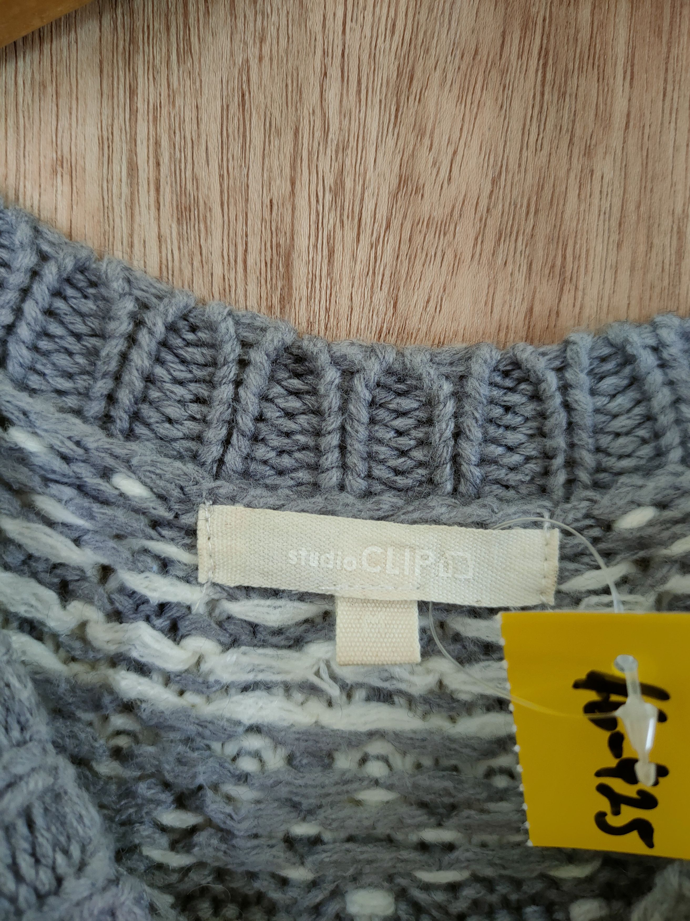 Homespun Knitwear DL Studio Clip tribal art knitwear sweatshirt #46-425 Size M / US 6-8 / IT 42-44 - 7 Thumbnail