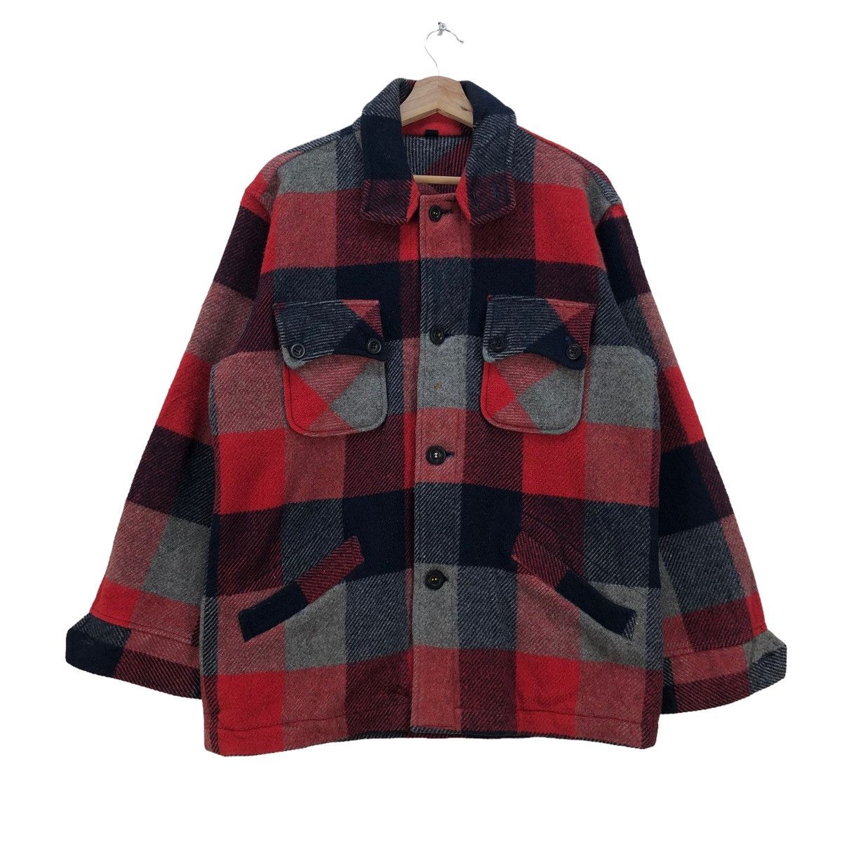 Flannel Vintage Tartan Jacket Size US M / EU 48-50 / 2 - 1 Thumbnail