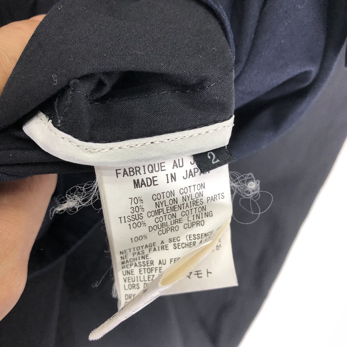 Yohji Yamamoto 🔥Yohji Yamamoto Double Breast Collaboration Takeshi Kosaka Size M / US 6-8 / IT 42-44 - 7 Thumbnail