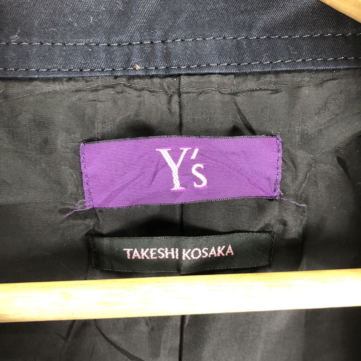Yohji Yamamoto 🔥Yohji Yamamoto Double Breast Collaboration Takeshi Kosaka Size M / US 6-8 / IT 42-44 - 8 Thumbnail