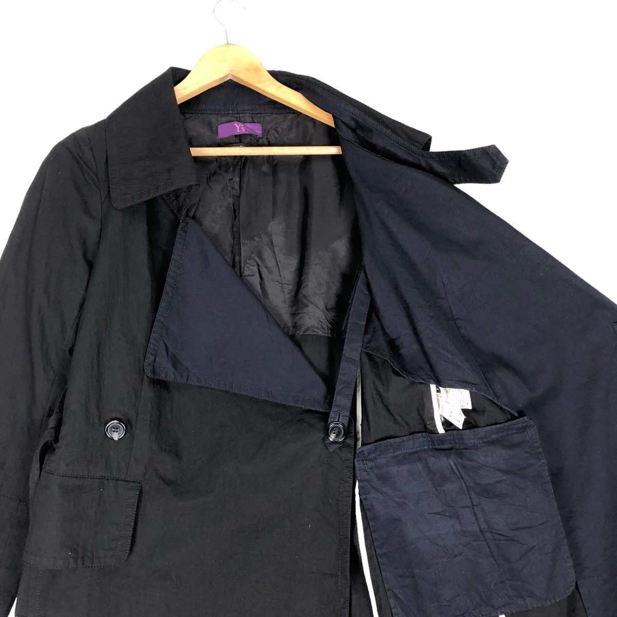 Yohji Yamamoto 🔥Yohji Yamamoto Double Breast Collaboration Takeshi Kosaka Size M / US 6-8 / IT 42-44 - 3 Thumbnail