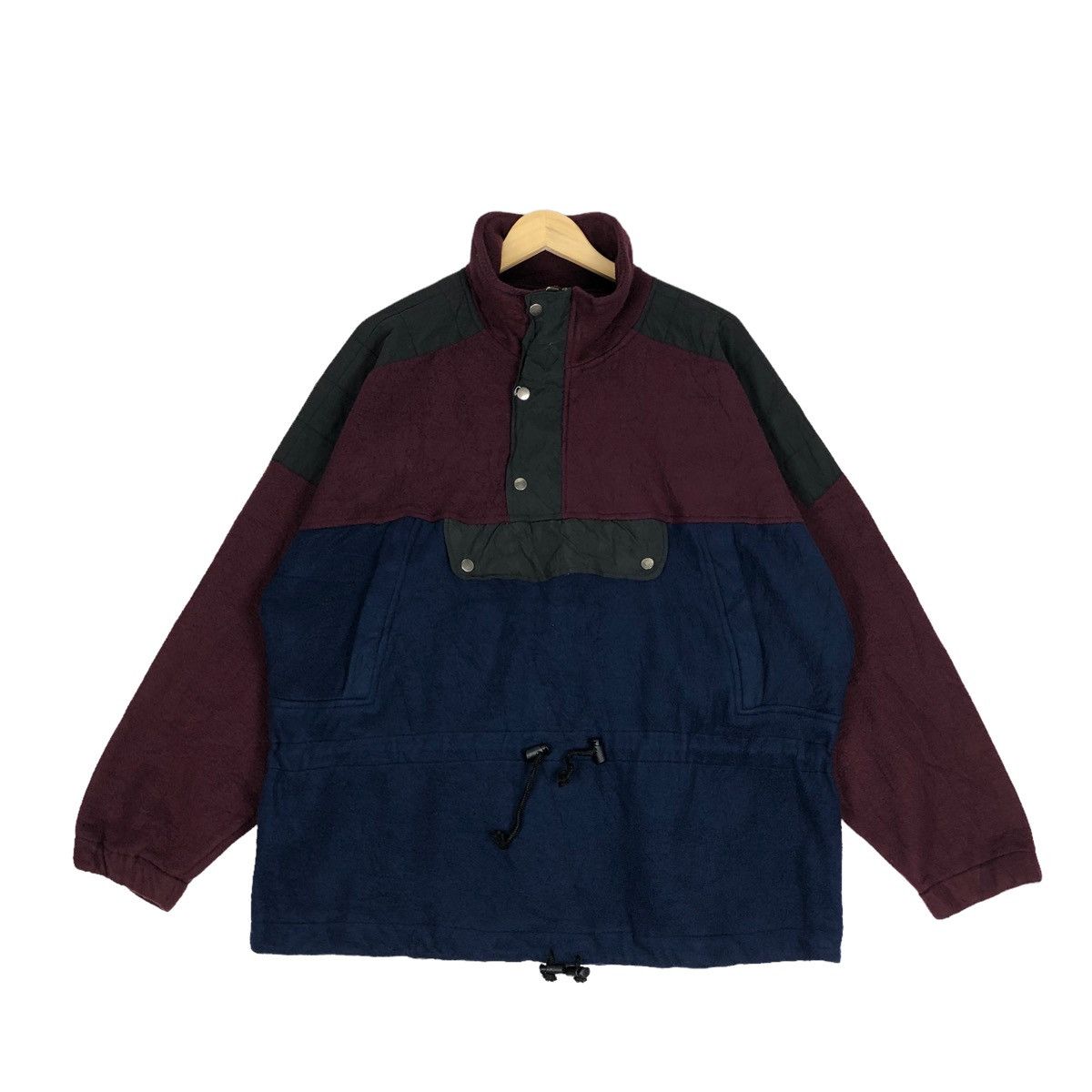 Japanese Brand Vintage Action Field Fleece Half Zip Anorak Jacket Size US L / EU 52-54 / 3 - 1 Thumbnail