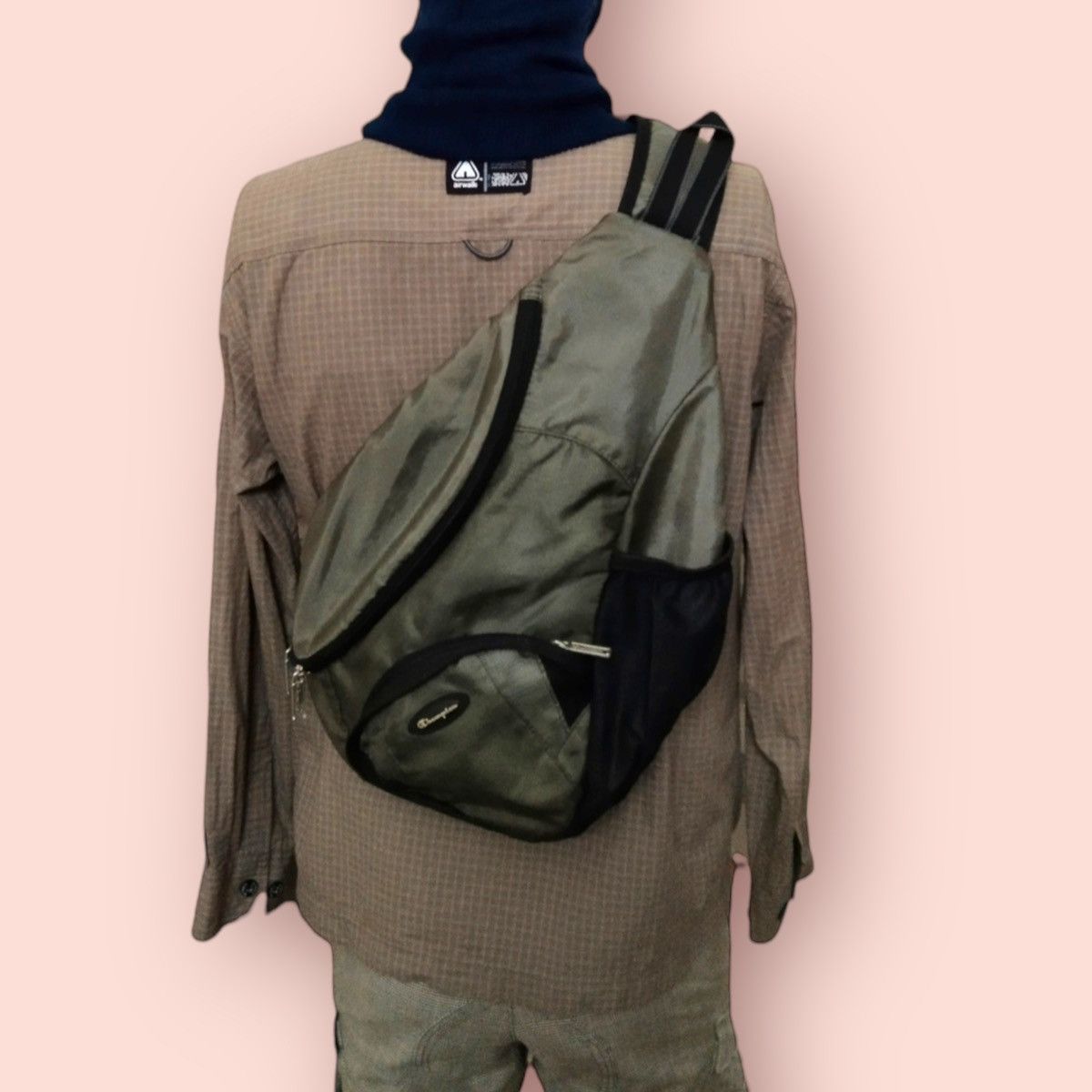 Champion × Vintage VINTAGE CHAMPION BODYBAG Size ONE SIZE - 3 Thumbnail