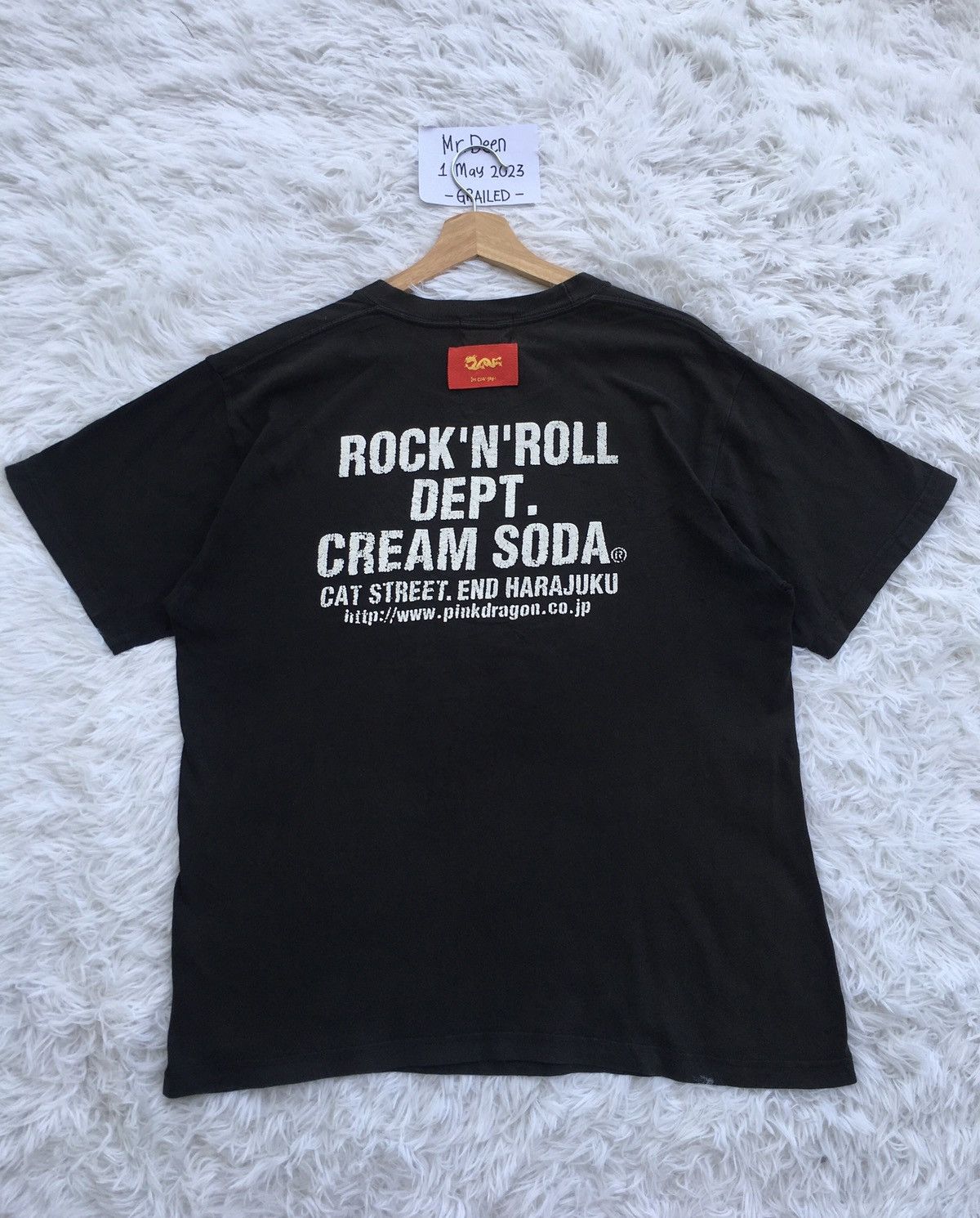 Super Lovers Rare Cream Soda “Too Fast To Live Too Young To Die” Tshirt Size US L / EU 52-54 / 3 - 10 Thumbnail