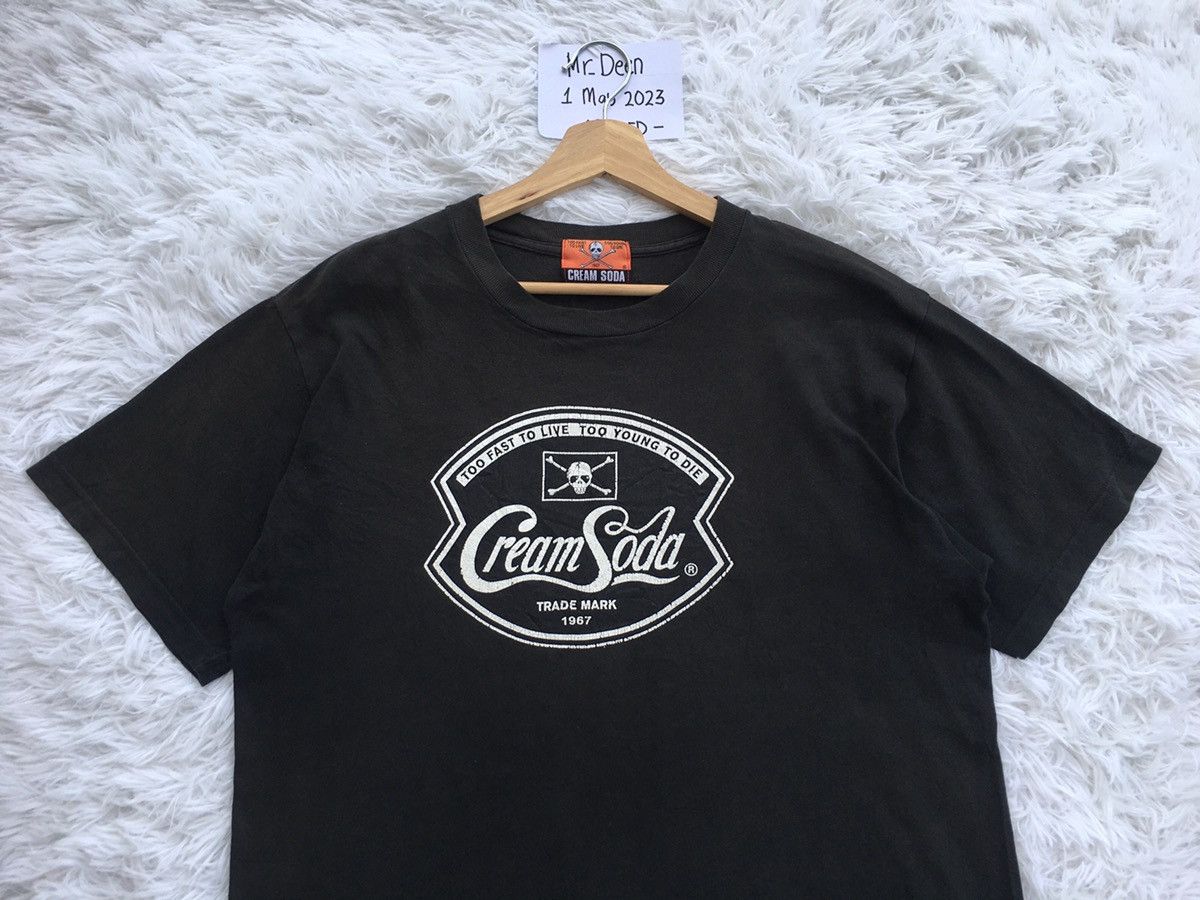 Super Lovers Rare Cream Soda “Too Fast To Live Too Young To Die” Tshirt Size US L / EU 52-54 / 3 - 5 Thumbnail