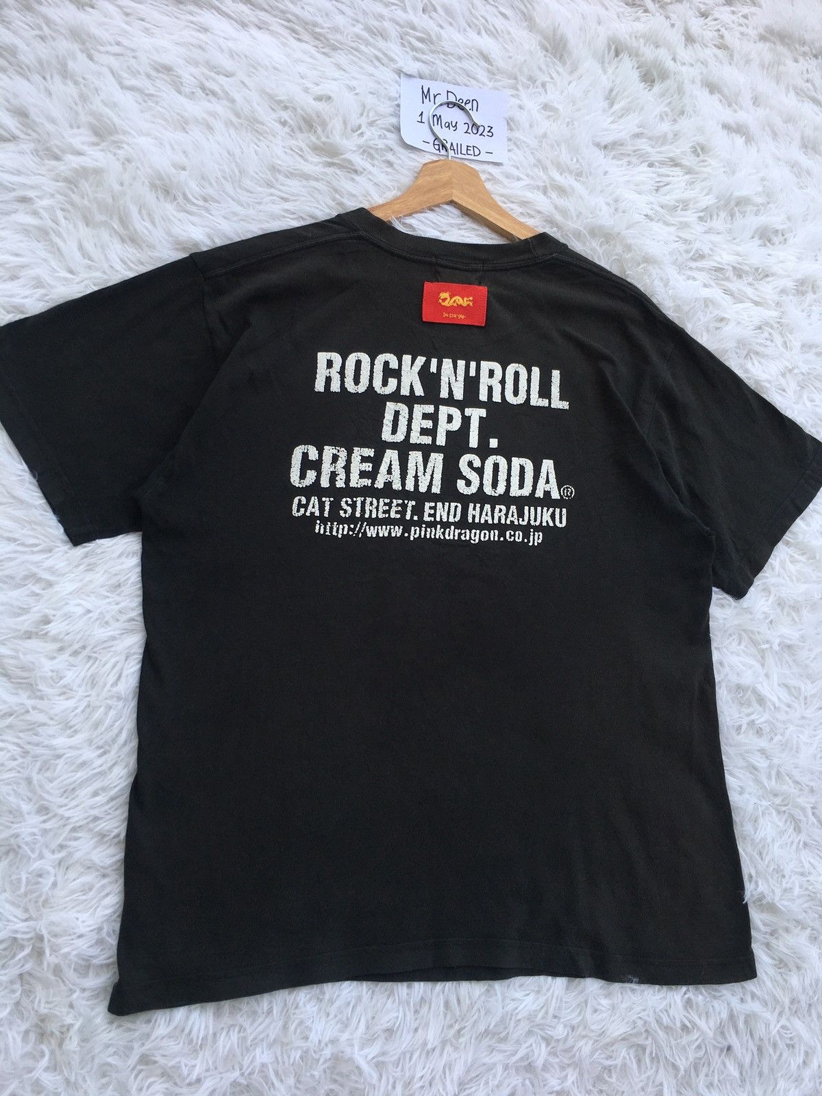 Super Lovers Rare Cream Soda “Too Fast To Live Too Young To Die” Tshirt Size US L / EU 52-54 / 3 - 11 Thumbnail