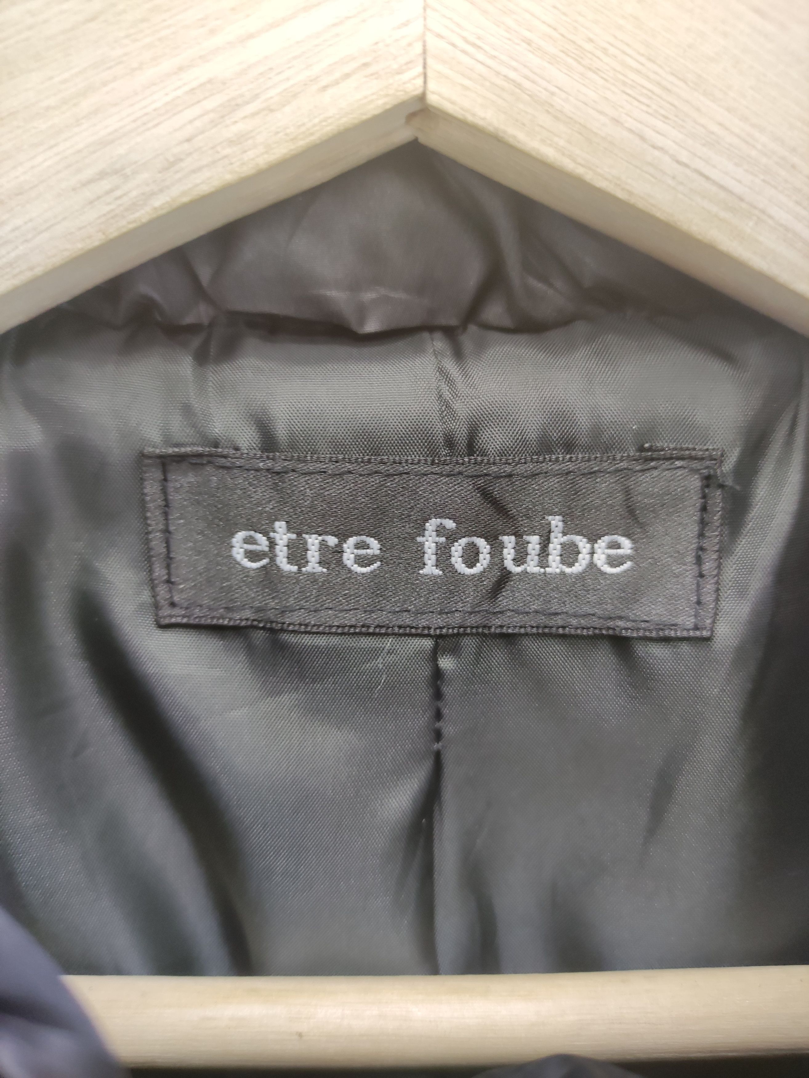 Japanese Brand Vintage Etre Foube Polyesters Jacket Size M / US 6-8 / IT 42-44 - 2 Thumbnail