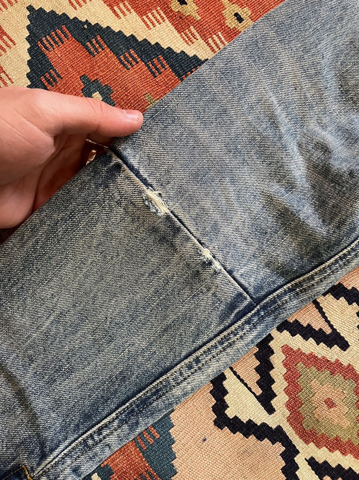 Fear of God Fear of god 5th collection distressed denim Size US 29 - 13 Thumbnail