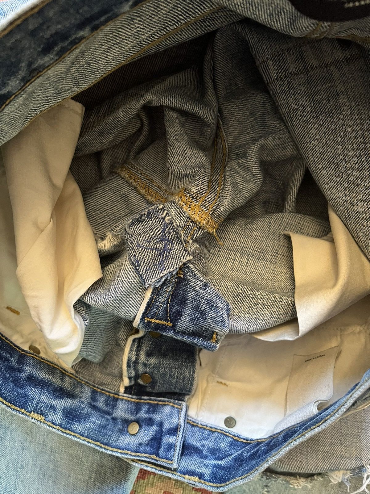 Fear of God Fear of god 5th collection distressed denim Size US 29 - 6 Thumbnail