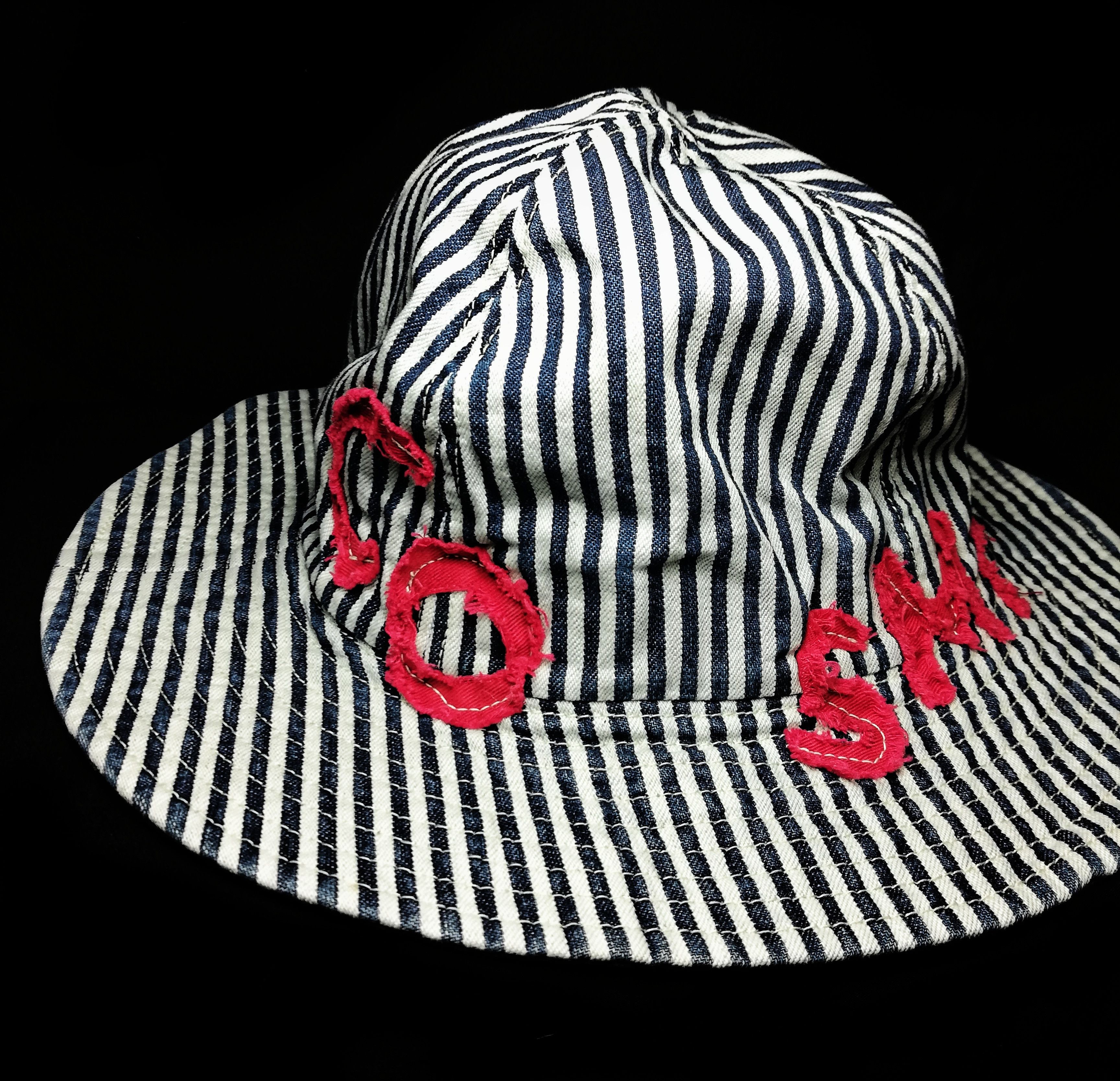 Japanese Brand 🔥Denim And Dungarees By Fith Hickory Stripe Bucket Hat🔥 Size ONE SIZE - 11 Thumbnail