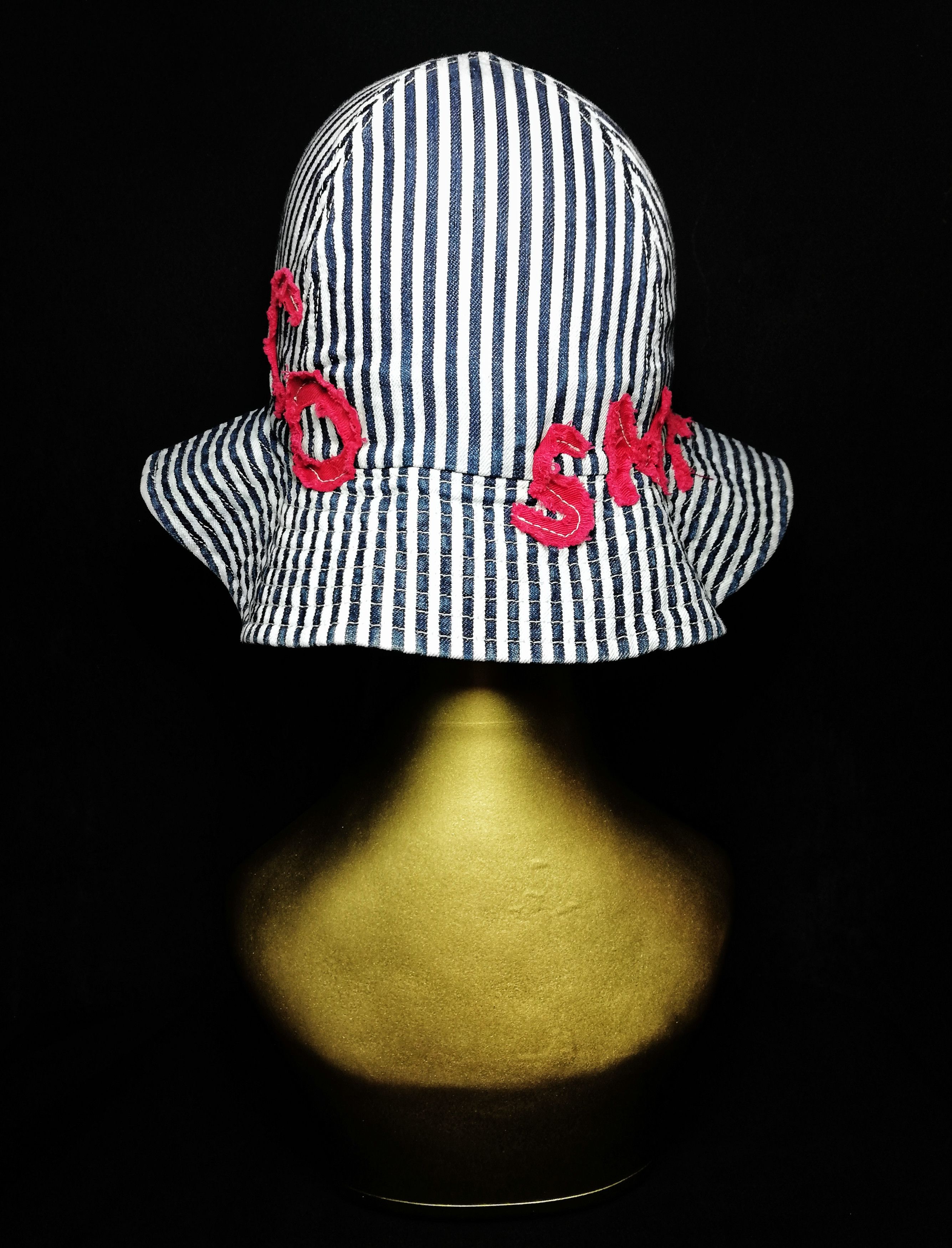 Japanese Brand 🔥Denim And Dungarees By Fith Hickory Stripe Bucket Hat🔥 Size ONE SIZE - 7 Thumbnail