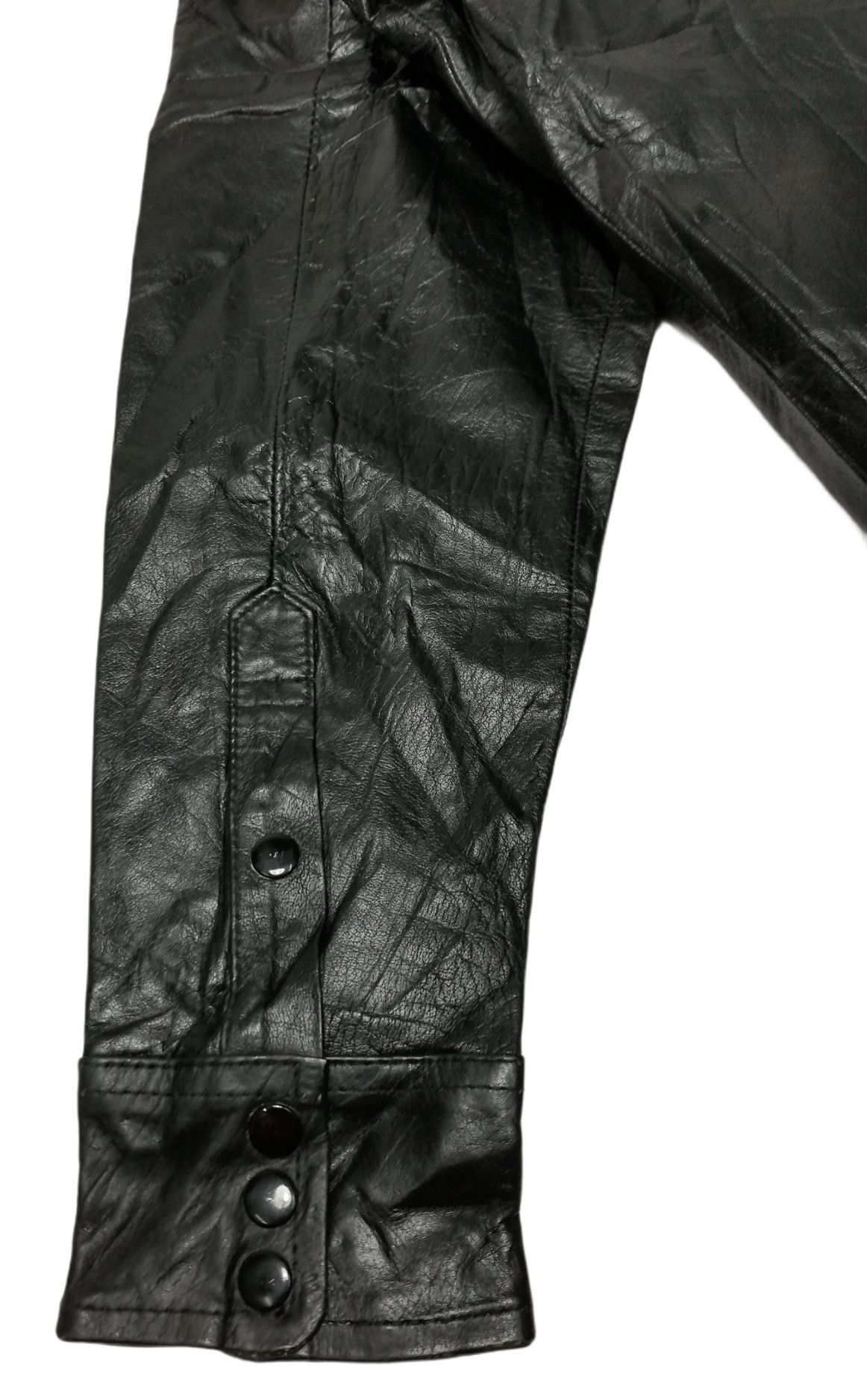 Genuine Leather × Leather × Vintage 🔥DOPE!! Rbomber U.S.A. Full Leather American Western Short Size US M / EU 48-50 / 2 - 13 Thumbnail