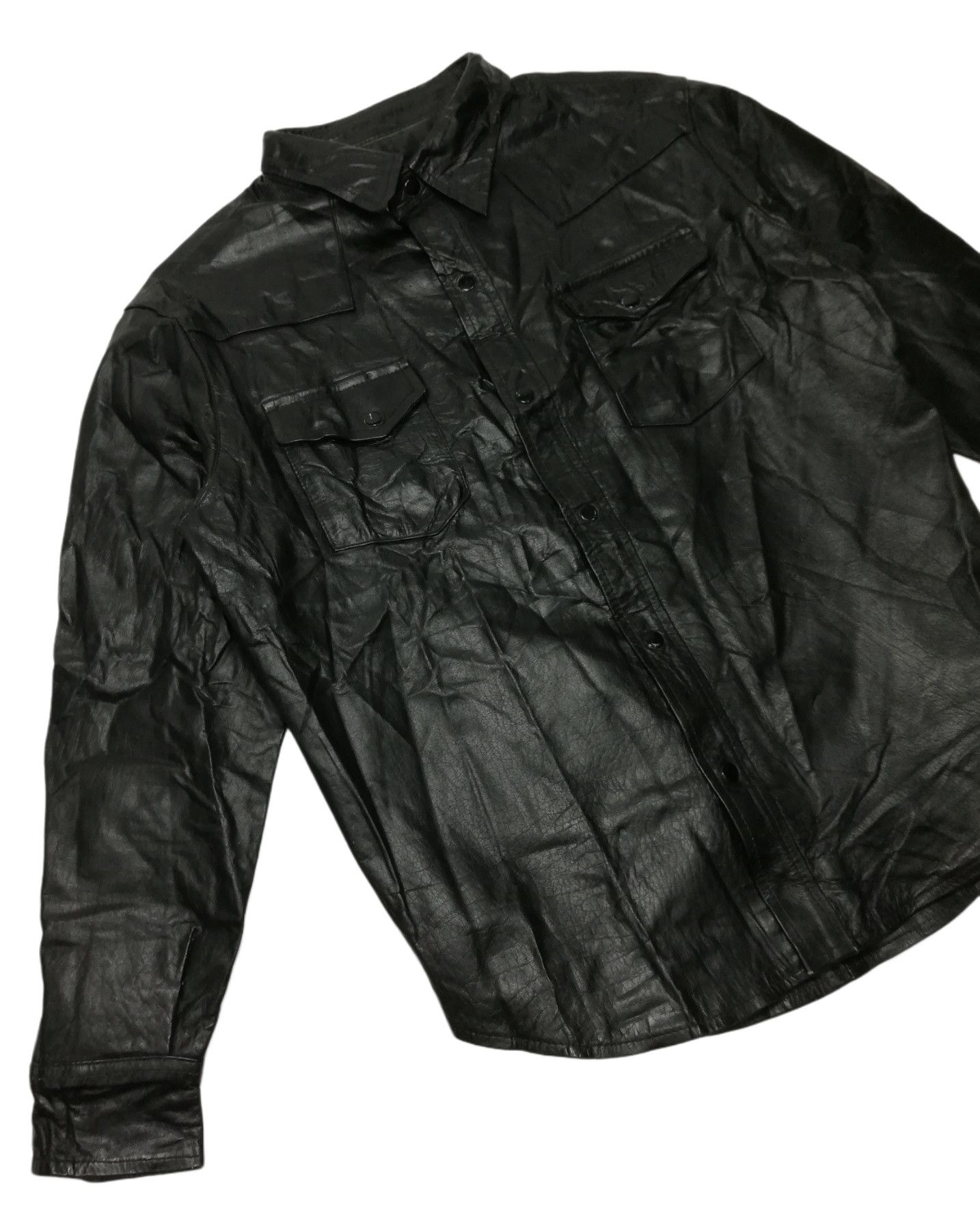 Genuine Leather × Leather × Vintage 🔥DOPE!! Rbomber U.S.A. Full Leather American Western Short Size US M / EU 48-50 / 2 - 3 Thumbnail